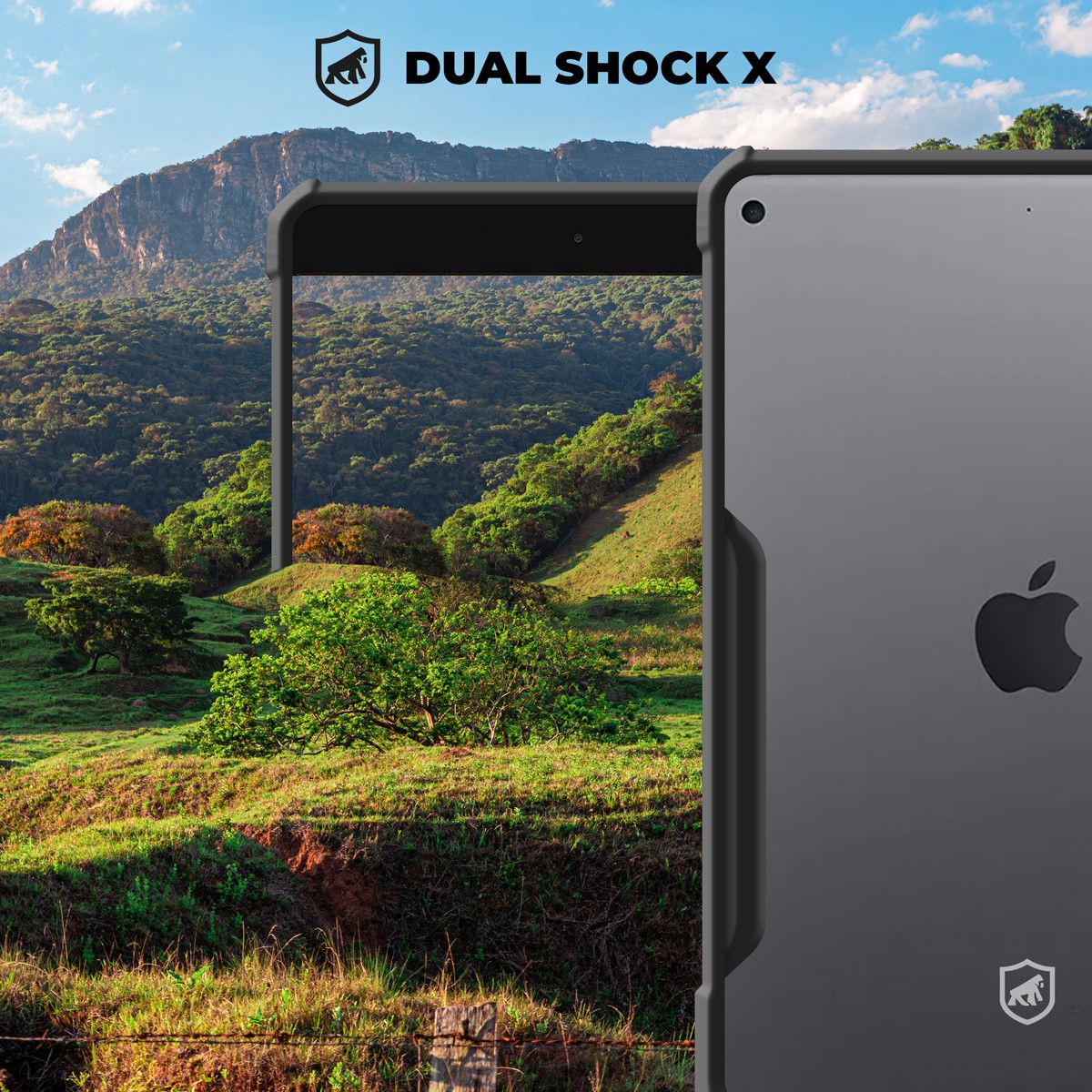 Capa para iPad 10.2'' (7ª / 8ª / 9ª Geração) - Dual Shock X - Gshield - foto 5