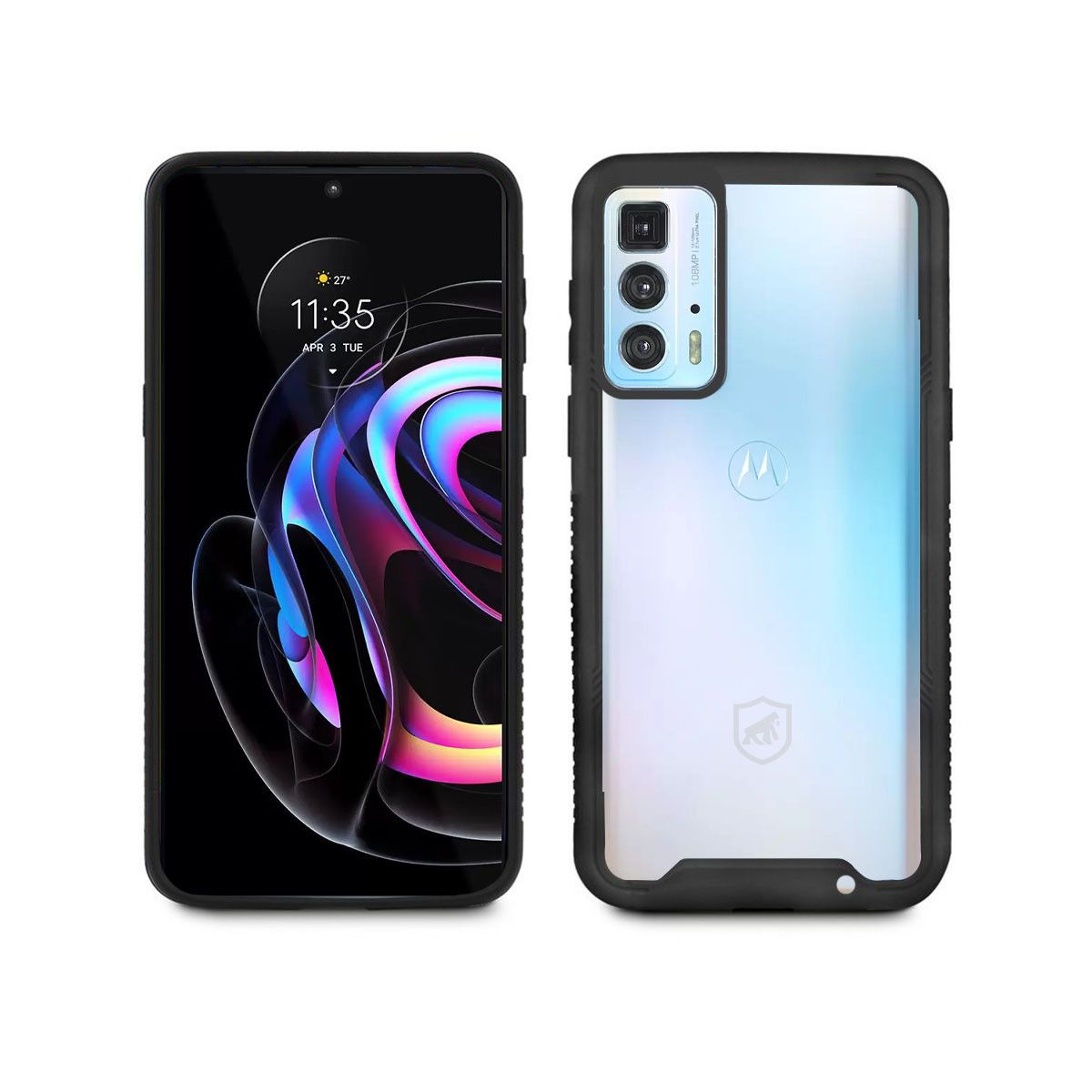 Capa para Motorola Moto Edge 20 Pro - Stronger Preta - Gshield