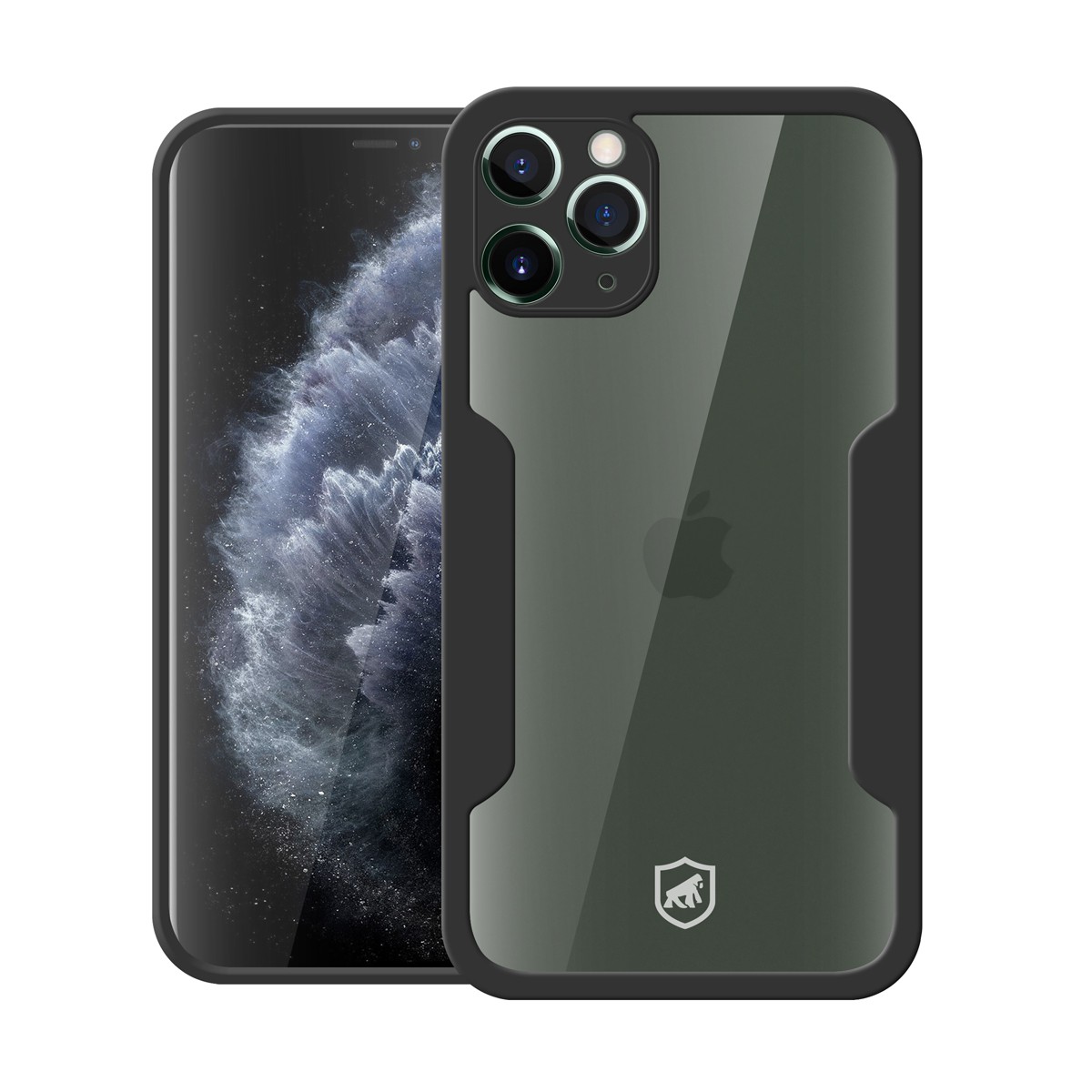 Capa 360 para iPhone 11 Pro Max - Preta - Frente e Verso - Gshield