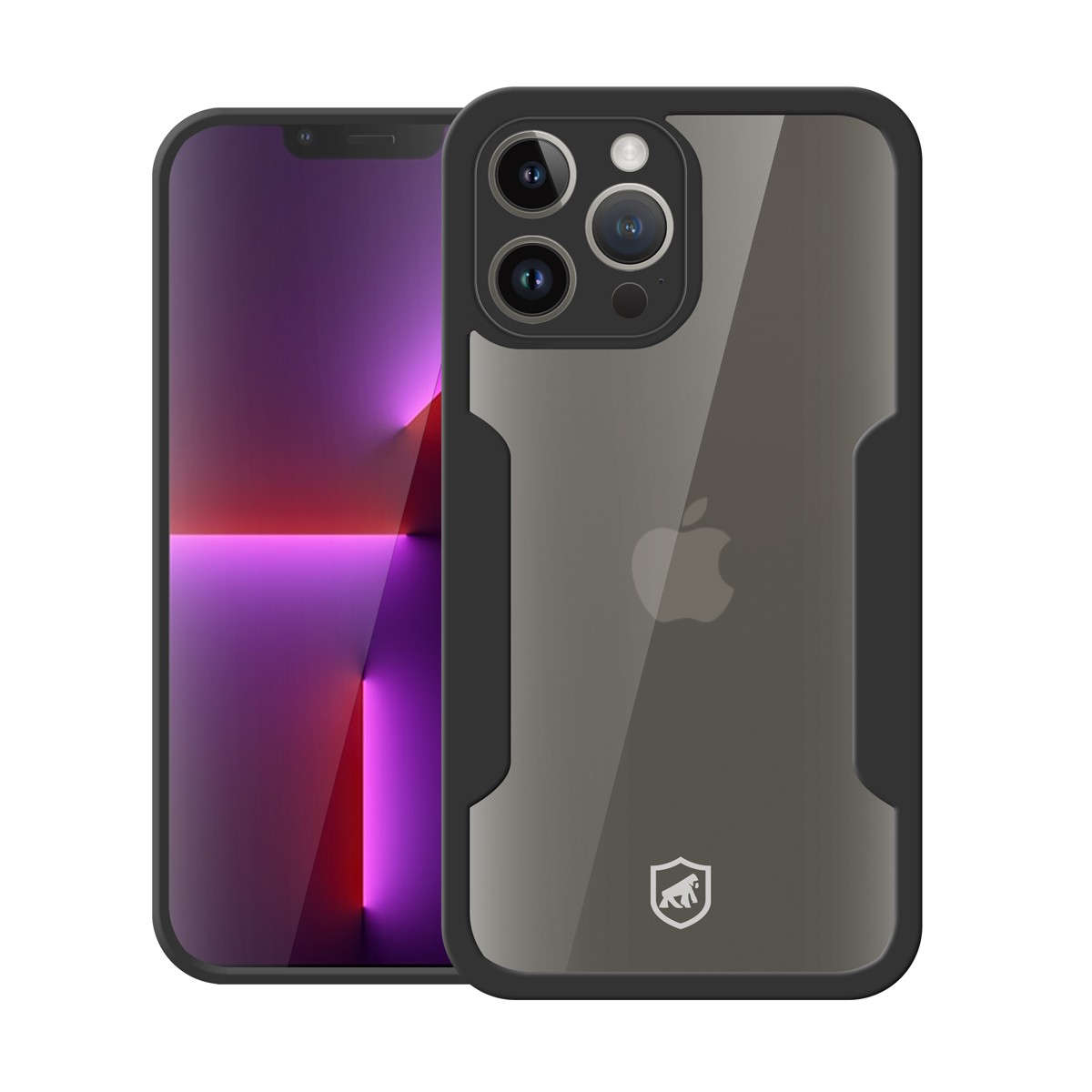 Capa 360 para iPhone 13 Pro - Preta - Frente e Verso - Gshield