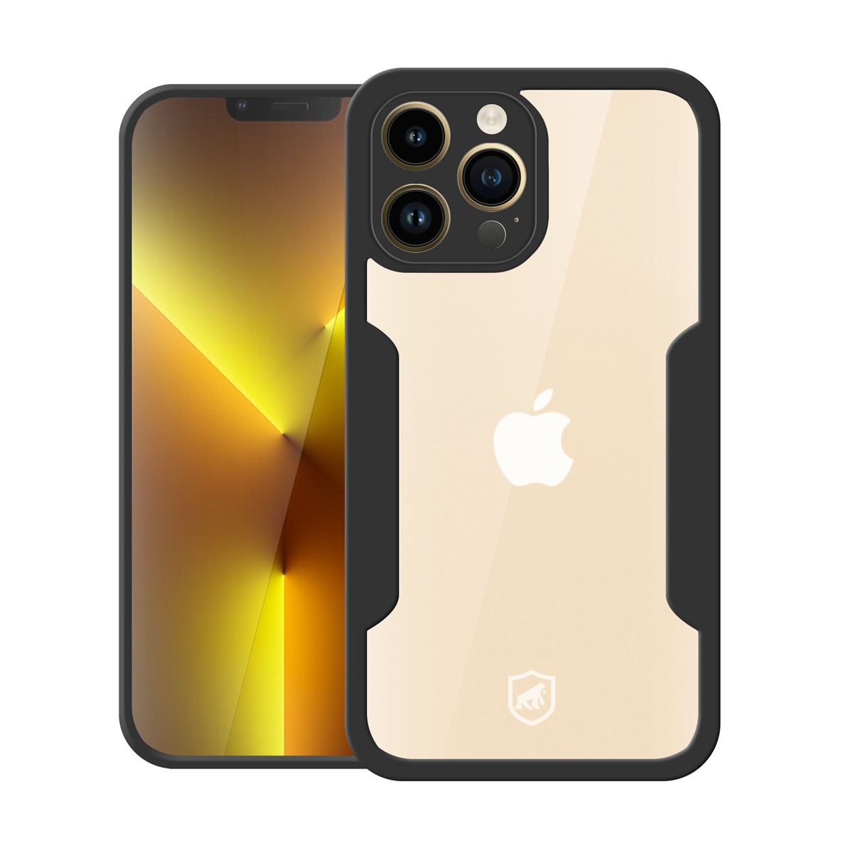 Capa 360 para iPhone 13 Pro Max - Preta - Frente e Verso - Gshield