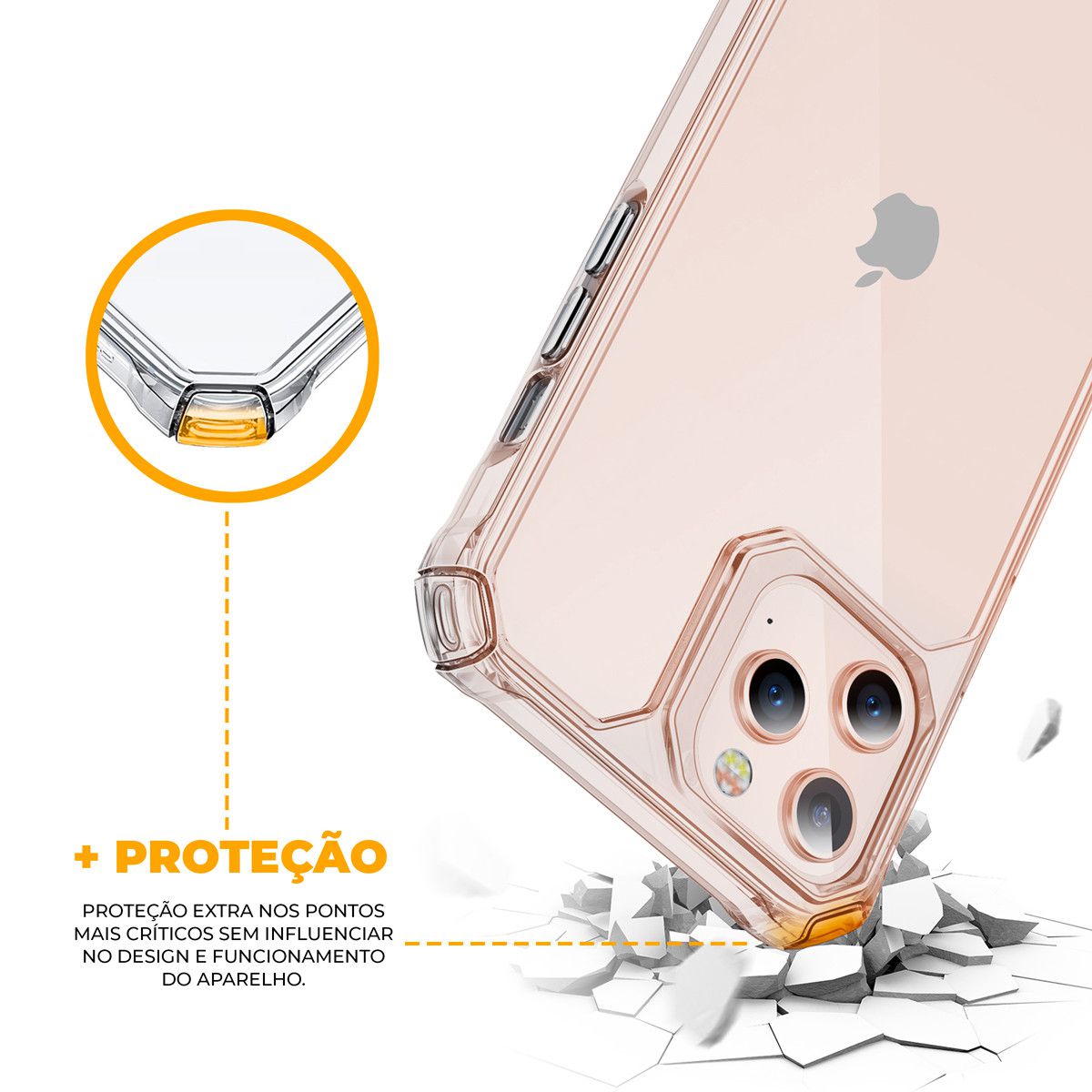 Capa para iPhone 11 Pro - Clear Proof - Gshield