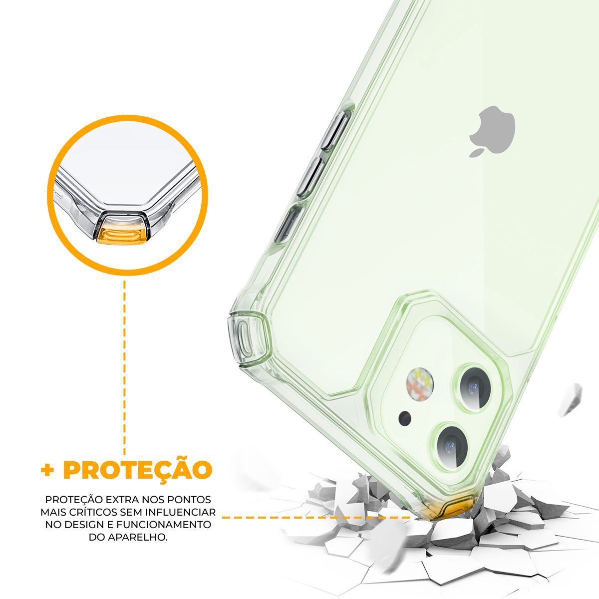 Capa para iPhone 11 - Clear Proof - Gshield - foto 3