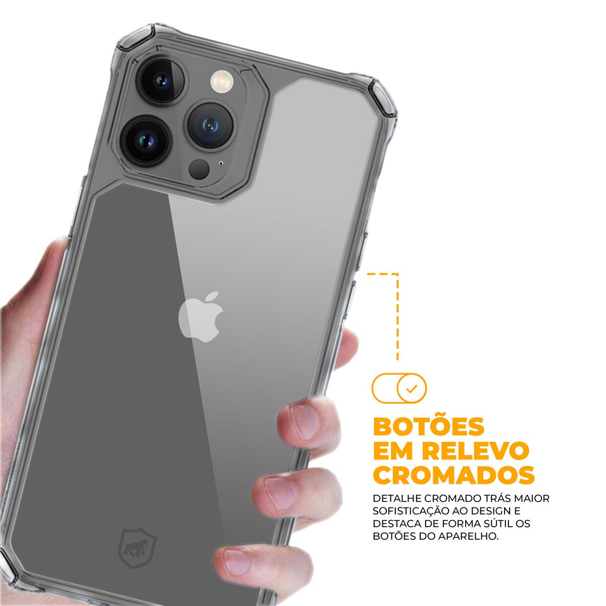Capa para iPhone 12 Pro Max - Clear Proof - Gshield - foto 4