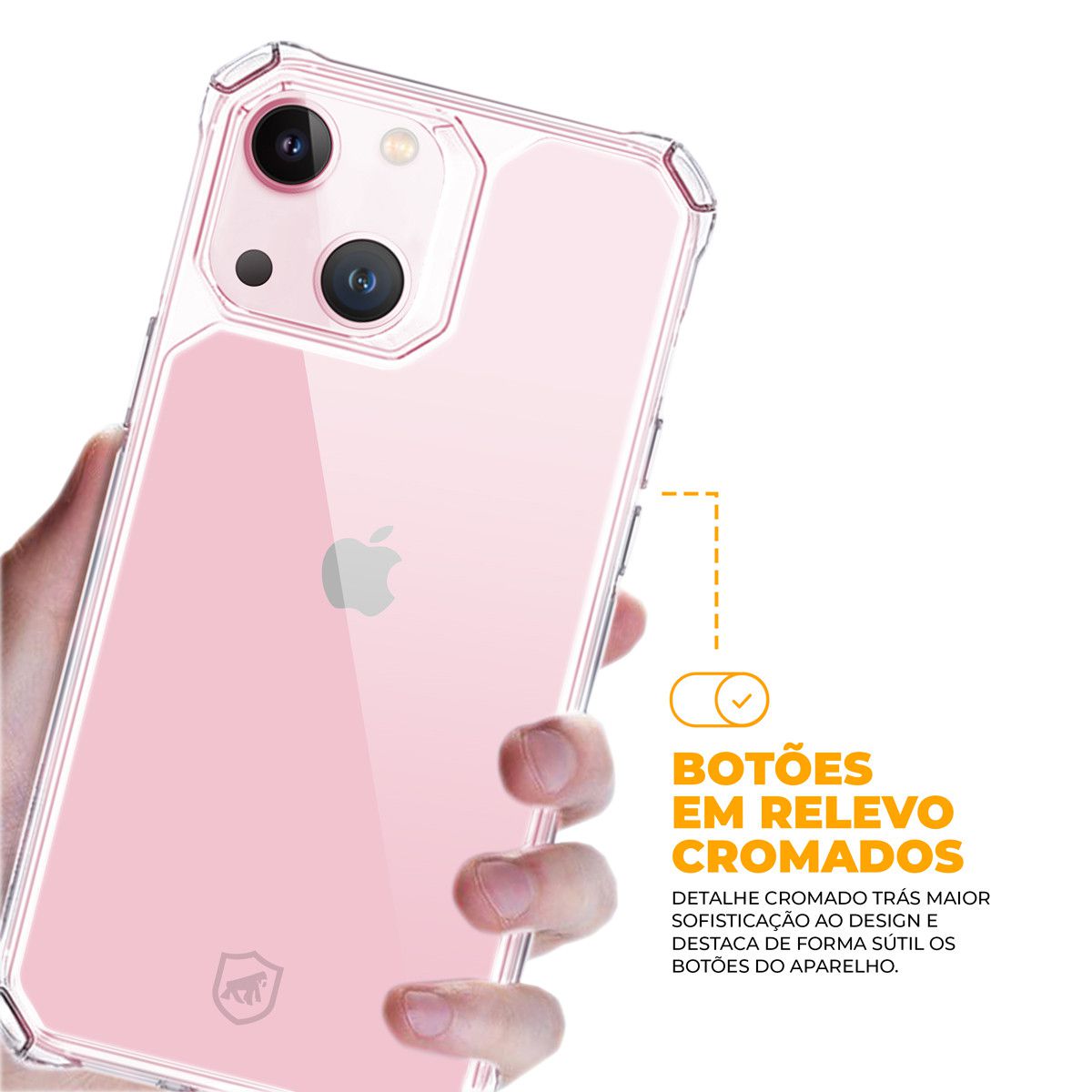 Capa para iPhone 13 Mini - Clear Proof - Gshield - foto 4