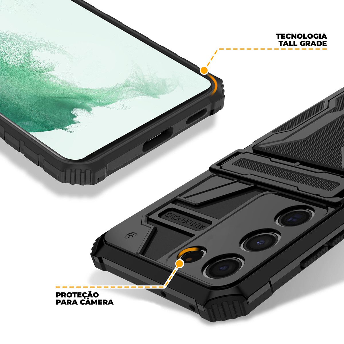 Capa para Samsung Galaxy S22 Plus - Snap Guardian - Gshield