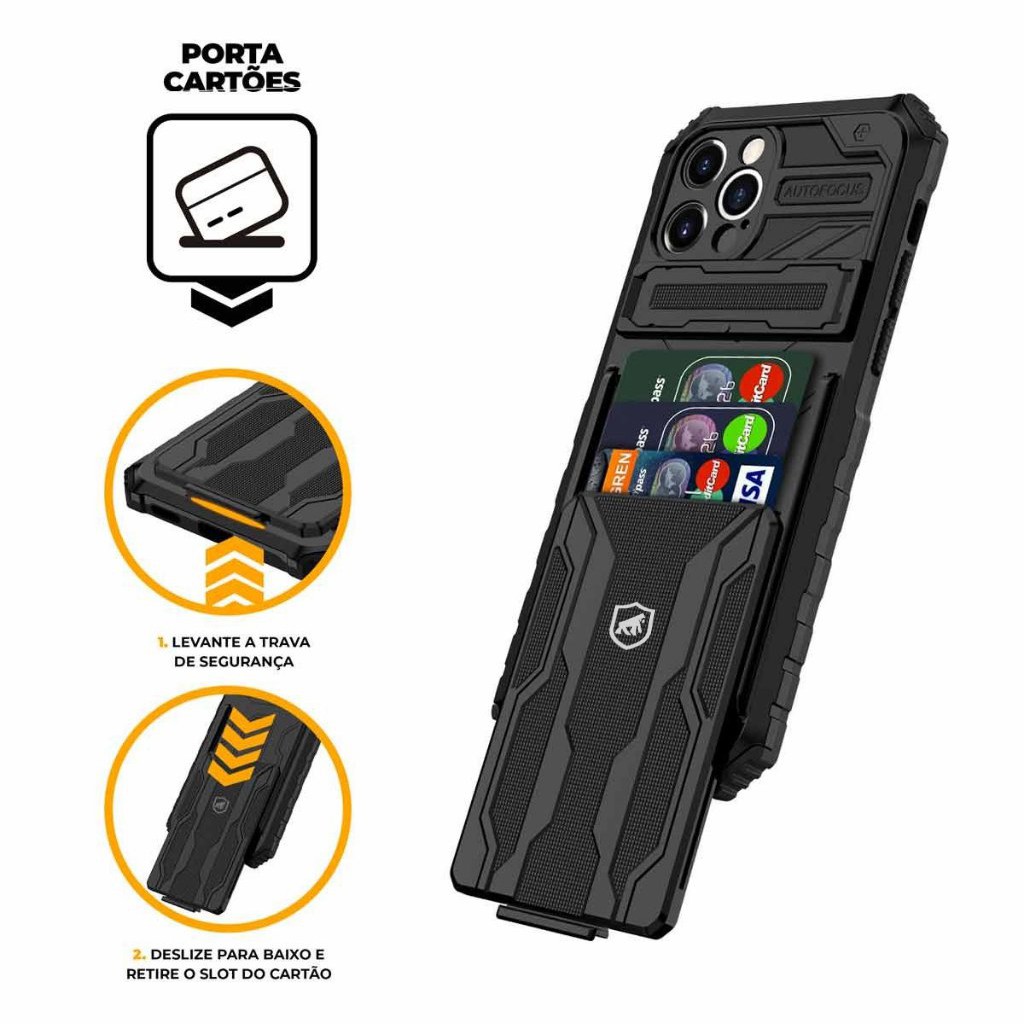 Capa para iPhone 13 Pro Max - Snap Guardian - Gshield