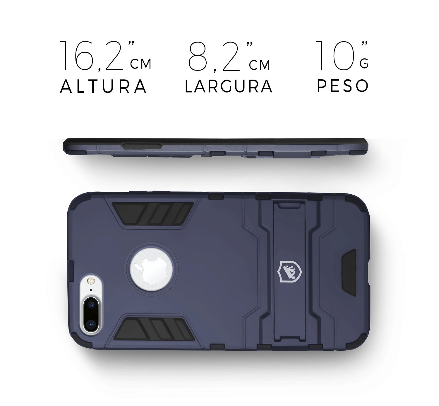 Capa para iPhone 7 Plus / 8 Plus - Armor - Gshield - foto 4