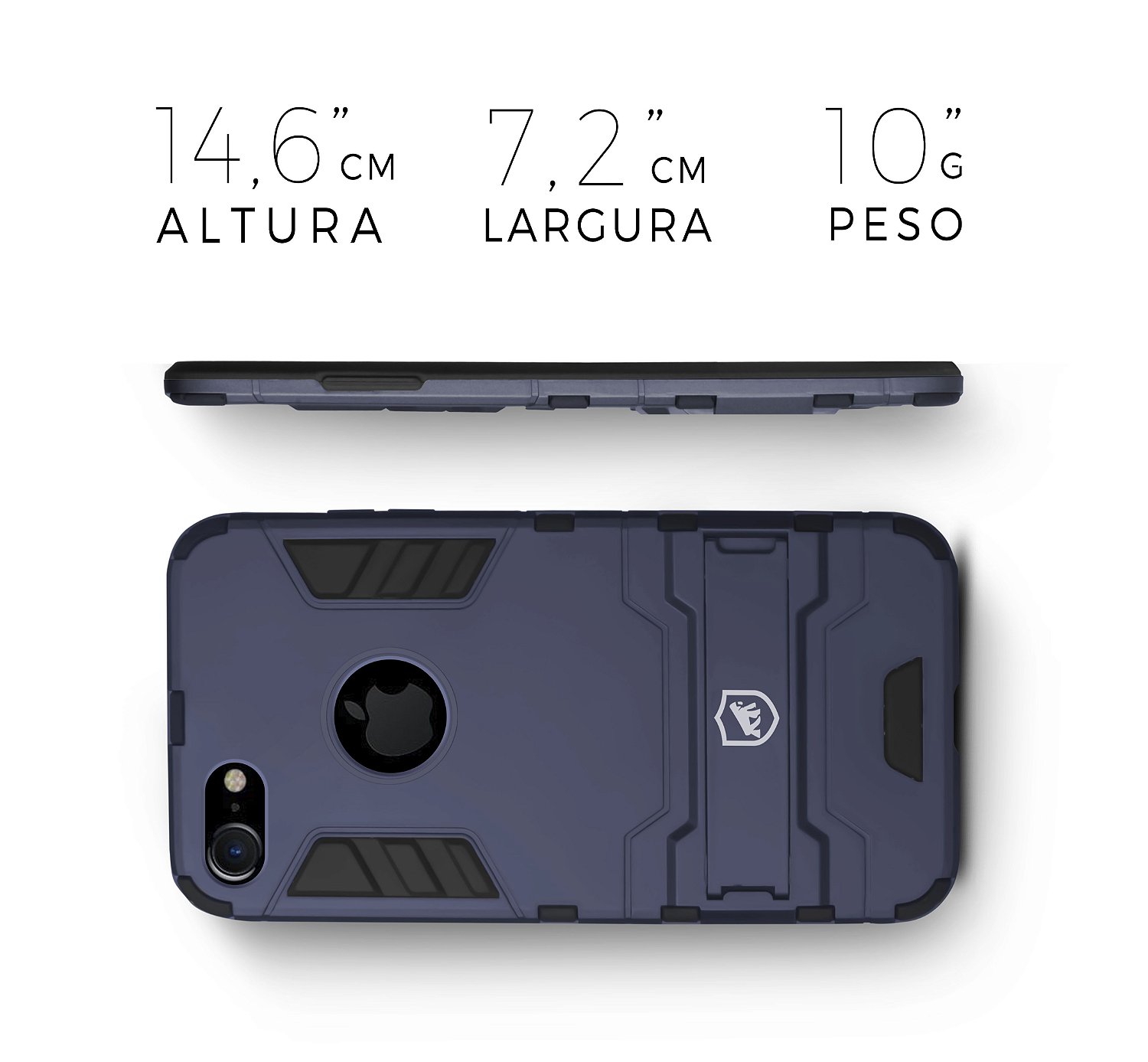Capa para iPhone 7 / 8 / SE 2 / SE 3 - Armor - Gshield - foto 4