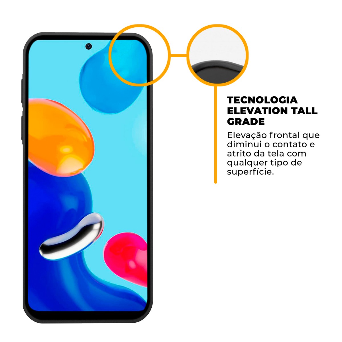 Capa para Xiaomi Redmi Note 11 / 11S 4G - Dinamic Cam Protection - Gshield - foto 2