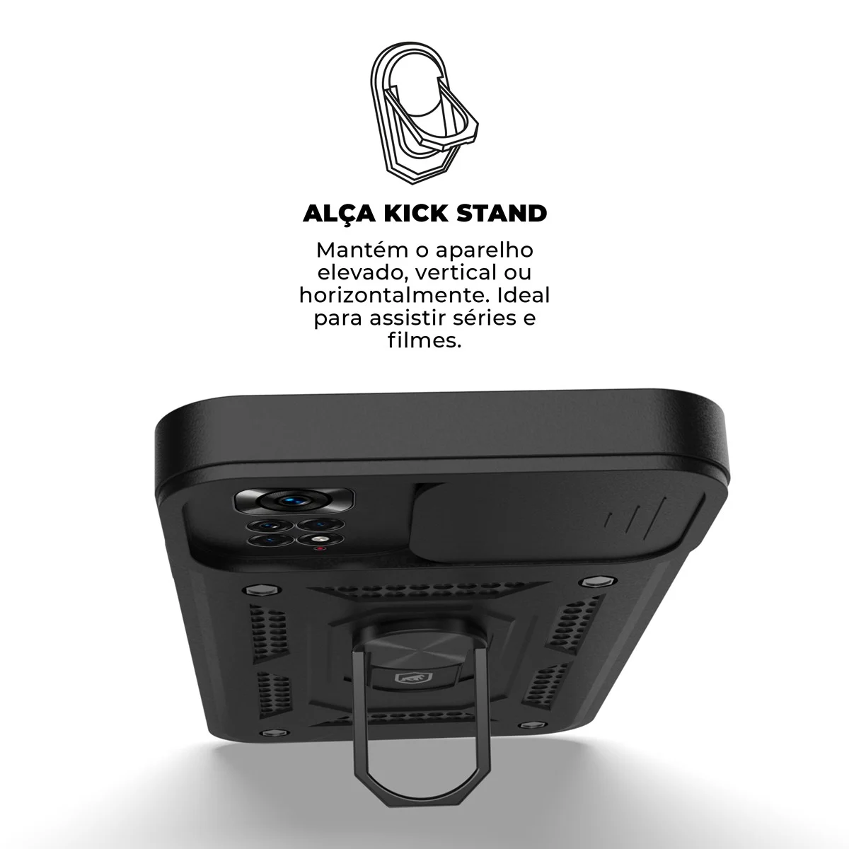 Capa para Xiaomi Redmi Note 11 Pro - Dinamic Cam Protection - Gshield - foto 3