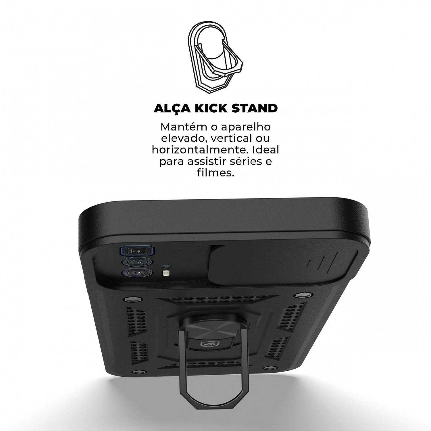 Capa para Motorola Moto Edge 20 Pro - Dinamic Cam Protection - Gshield - foto 3