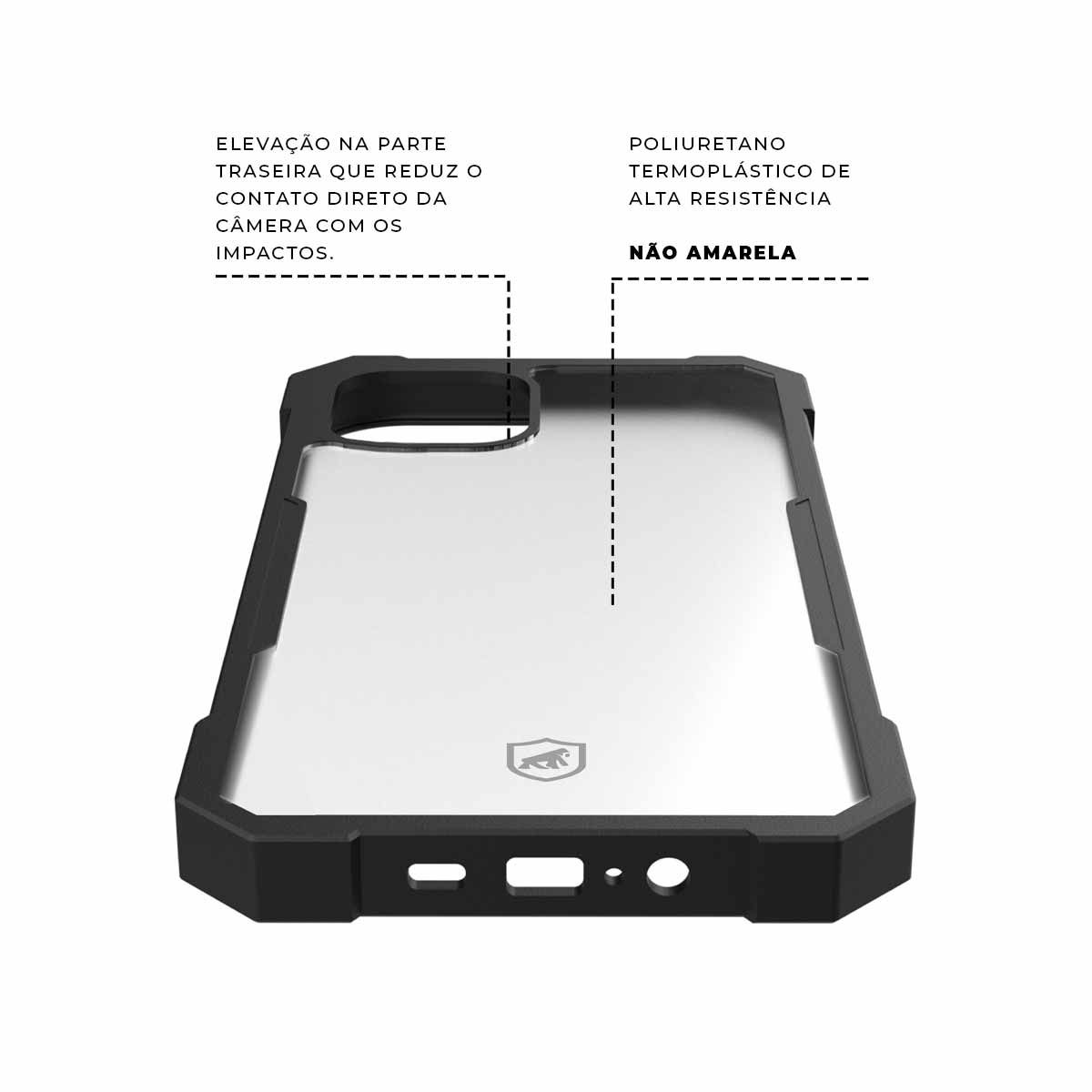 Capa para Samsung Galaxy M22 - Dual Shock X - Gshield