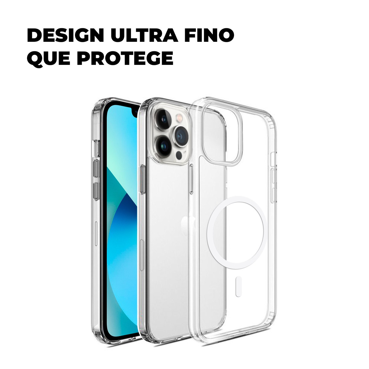 Capa MagSafe para iPhone 11 - Transparente - Gshield