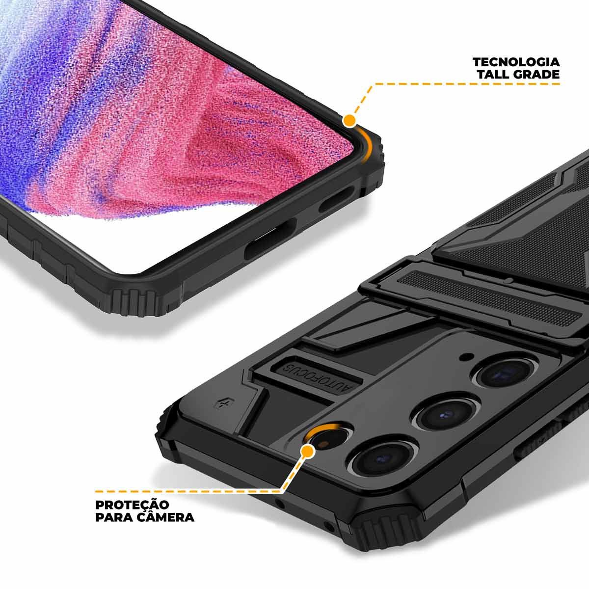 Capa para Samsung Galaxy A73 5G - Snap Guardian - Gshield