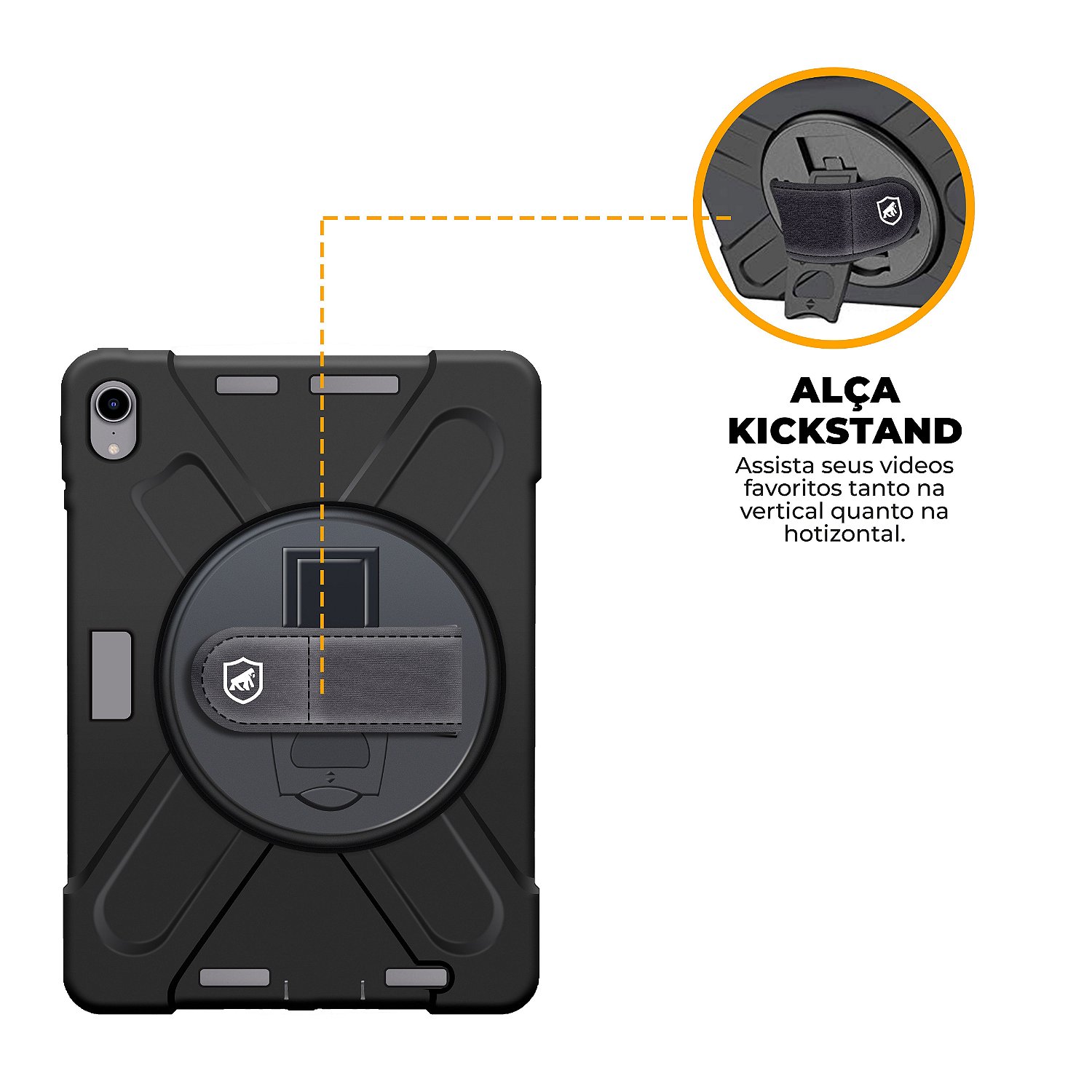 Capa para iPad Mini 6 (8.3) - Phantom - Gshield - foto 2