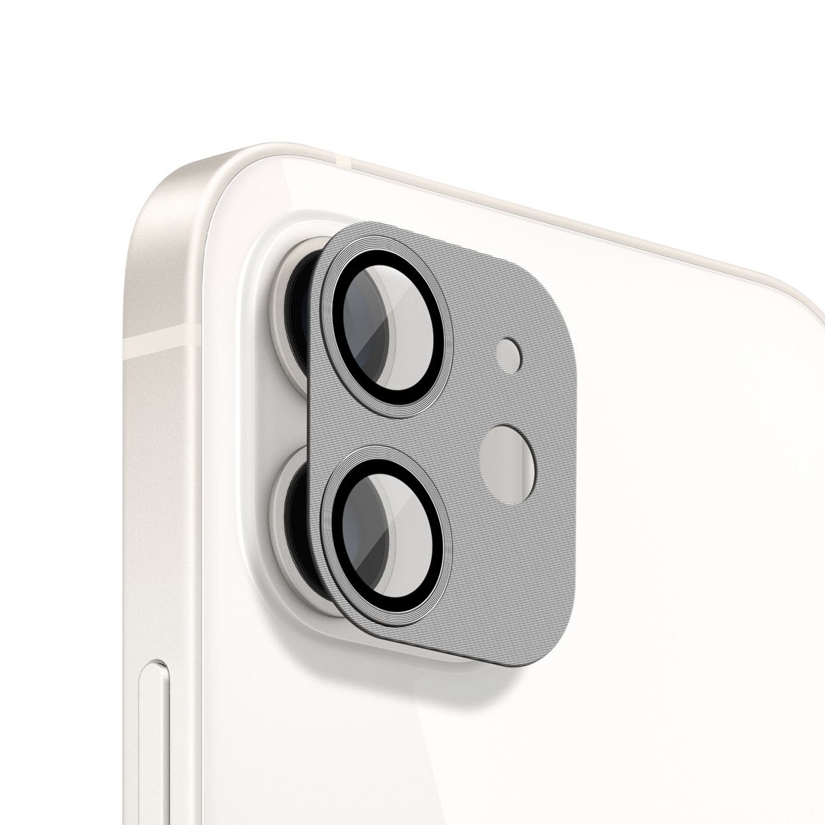 Protetor de Lente de Câmera de Alumínio para iPhone 11 - Prata - Gshield
