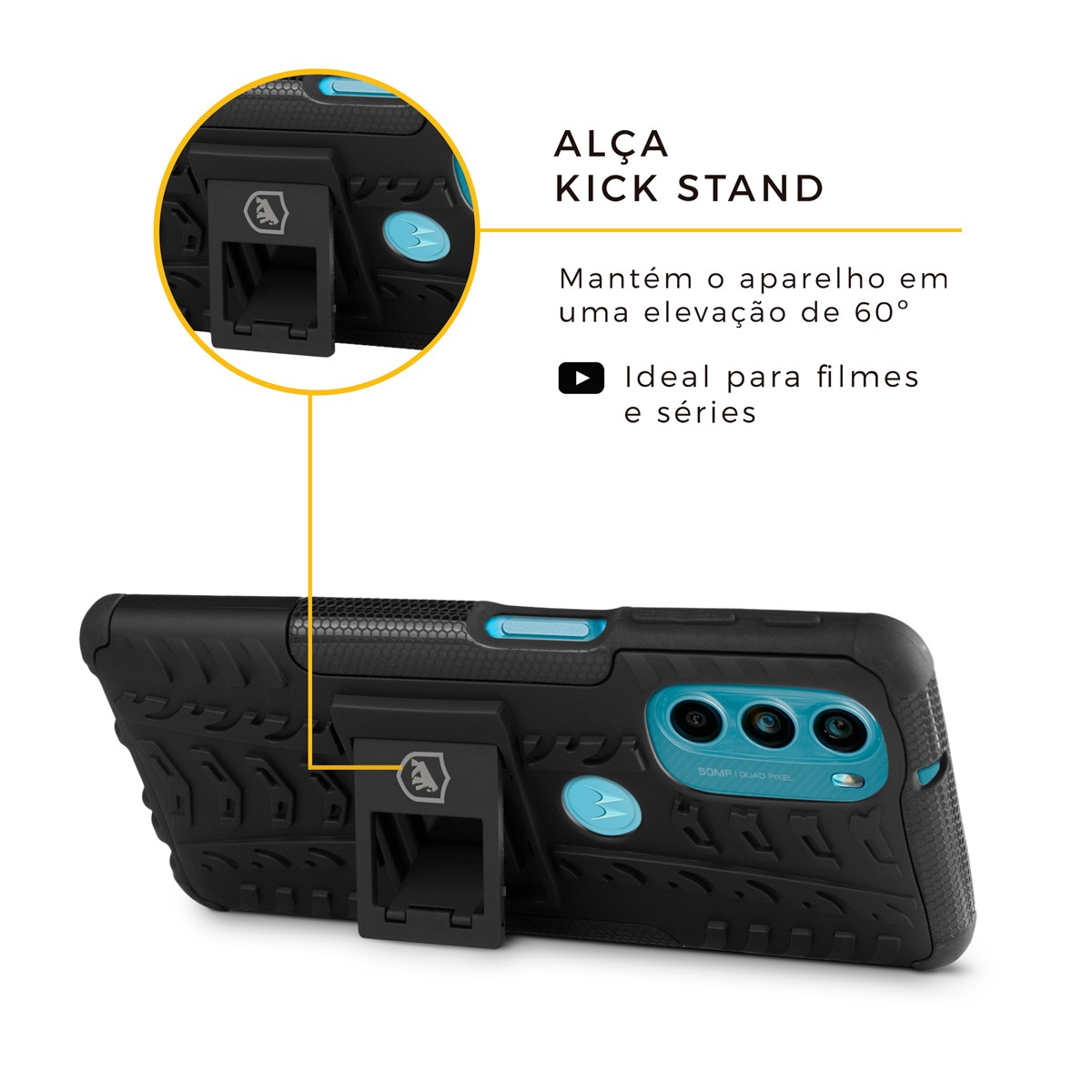Capa para Motorola Moto G71 5G - D'Shield - Gshield