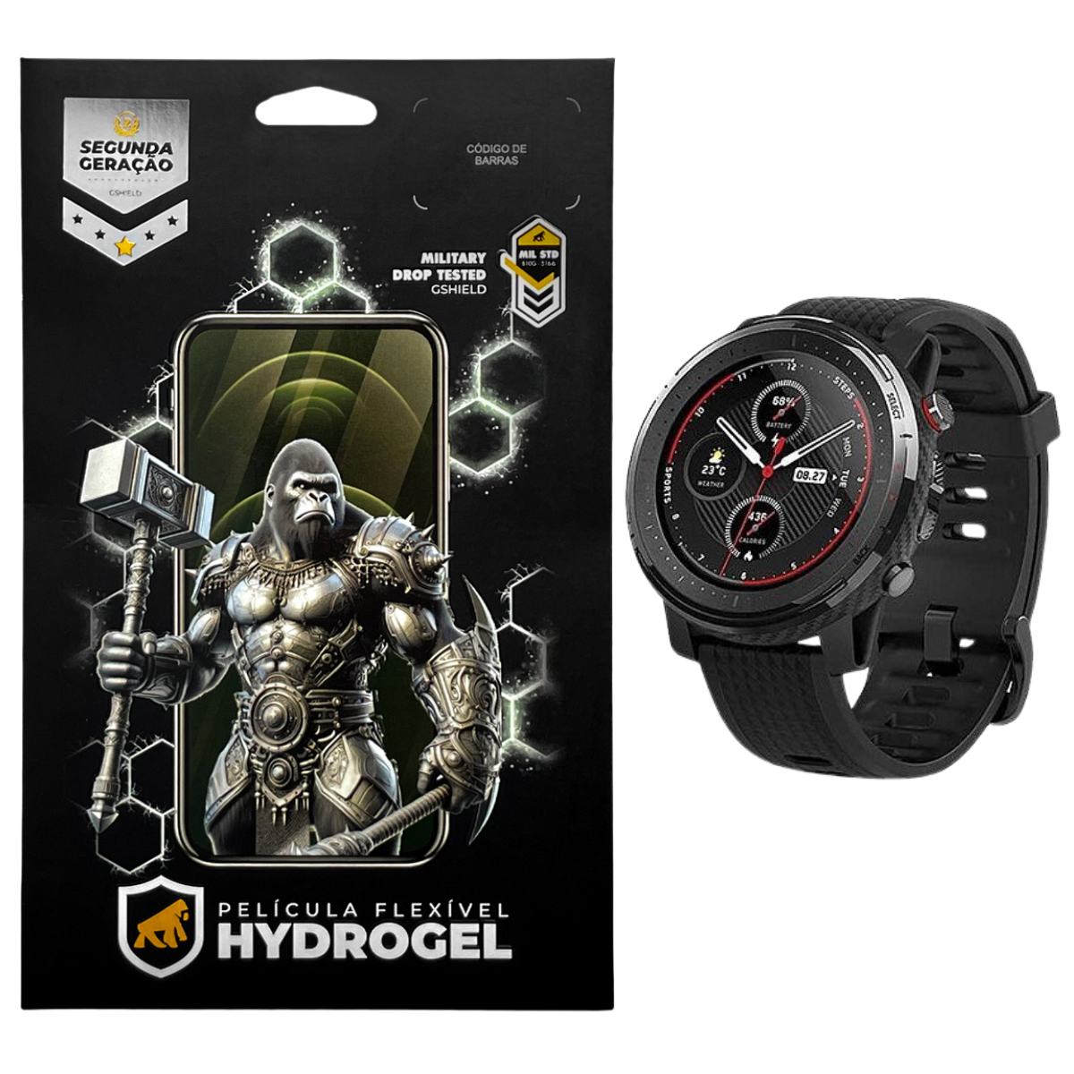 Película para Amazfit Stratos - Hydrogel HD - Gshield