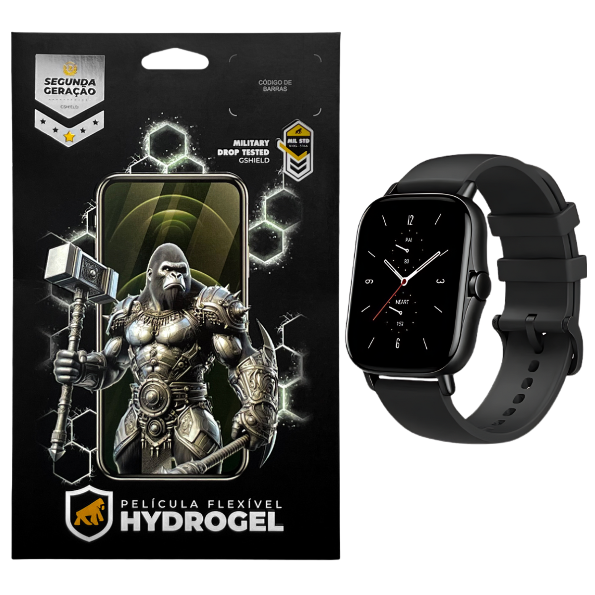 Película para Amazfit GTS 2 - Hydrogel HD 6 Unidades - Gshield