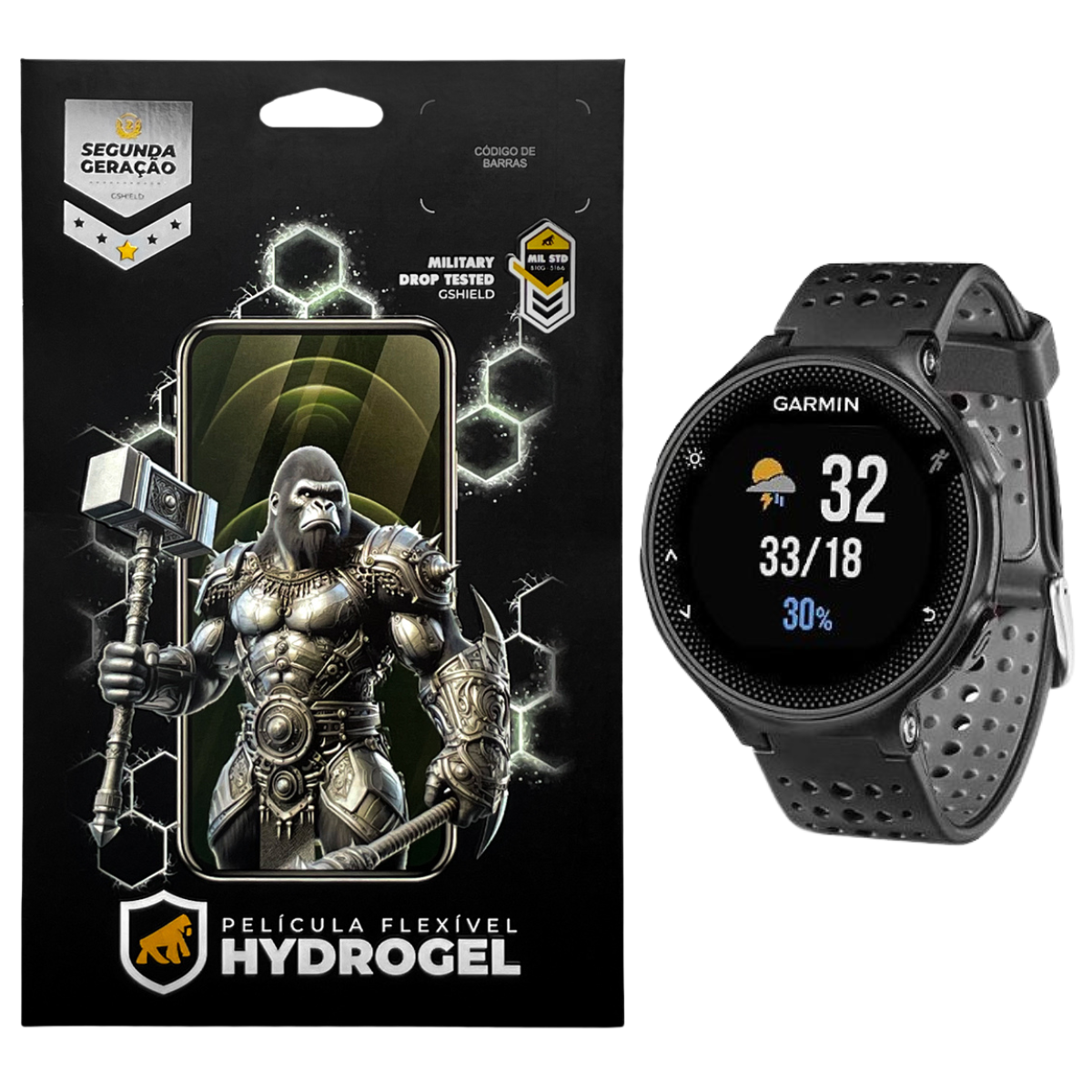 Película para Garmin Forerunner 235 - Hydrogel HD - Gshield