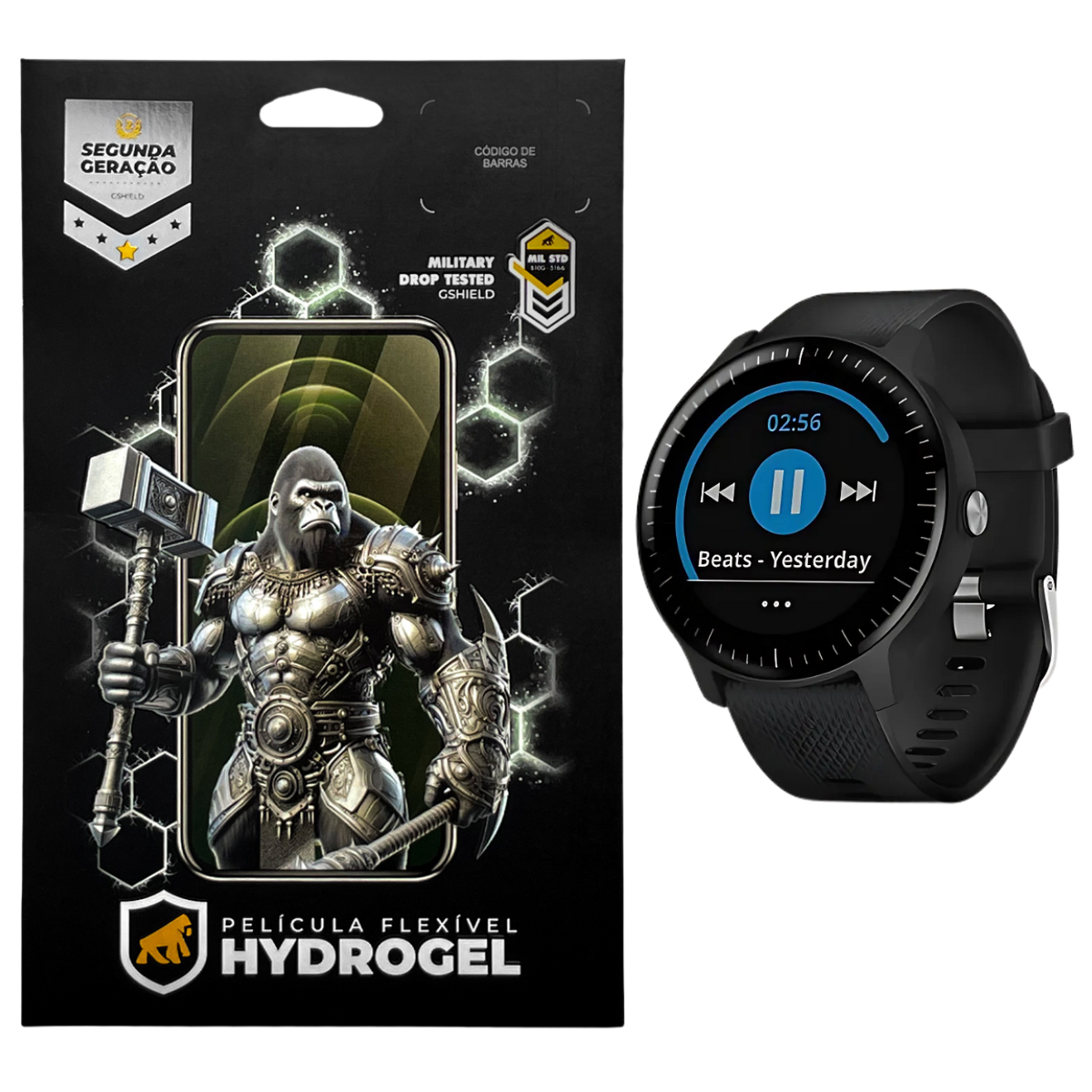 Película para Garmin Vivoactive 3 Music - Hydrogel HD 6 Unidades - Gshield