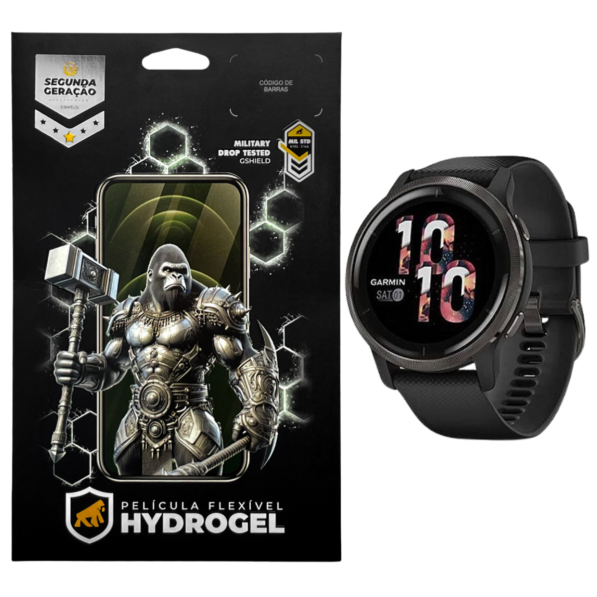 Película para Garmin Venu 2 (45.4mm) - Hydrogel HD 6 Unidades - Gshield