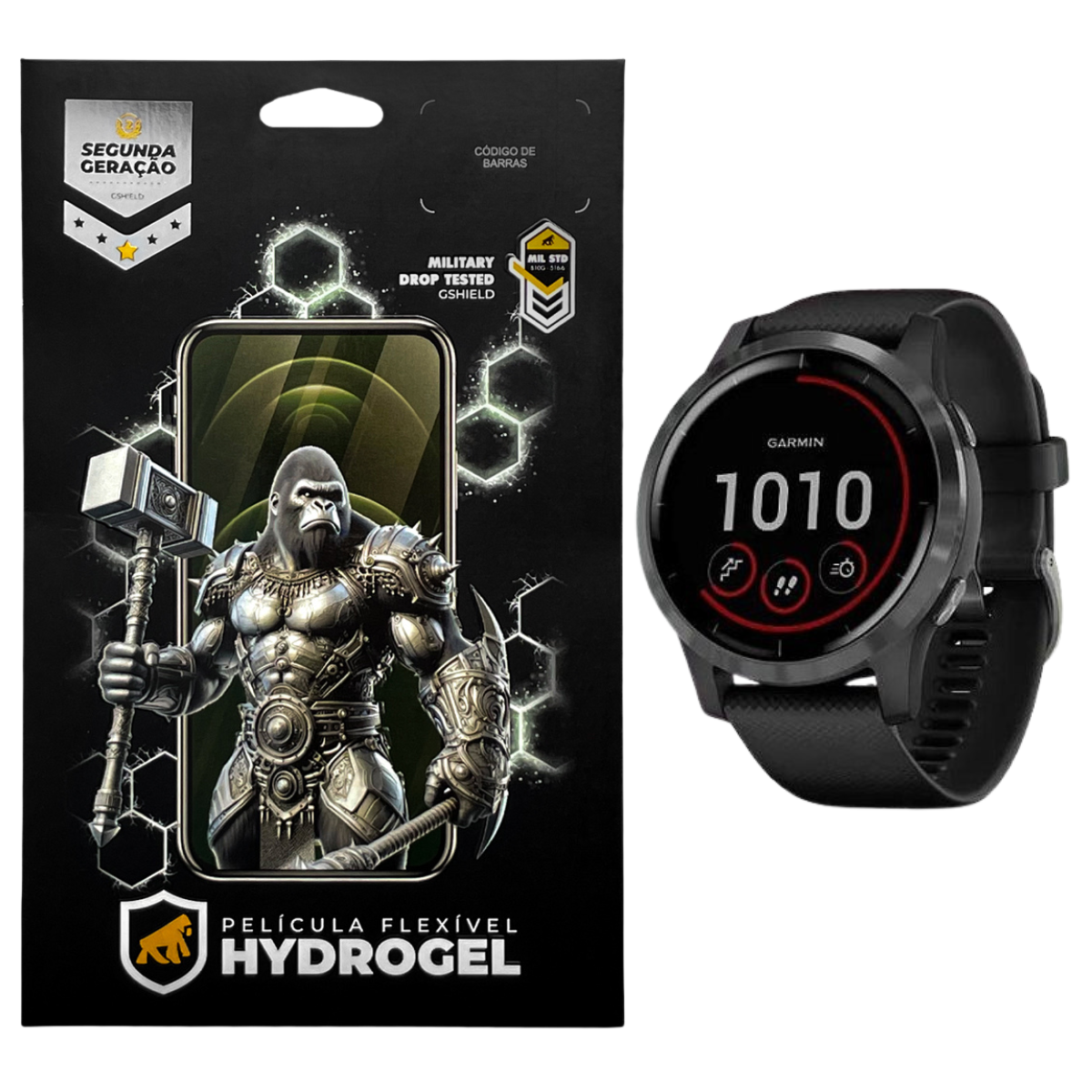 Película para Garmin Vivoactive 4 (45mm) - Hydrogel HD 6 Unidades - Gshield