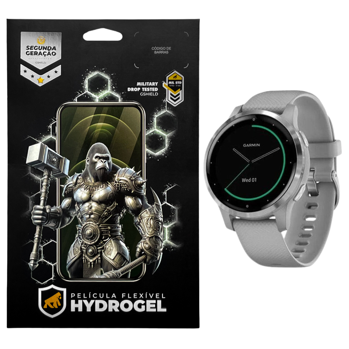 Película para Garmin Vivomove 4S (40mm) - Hydrogel HD 6 Unidades - Gshield