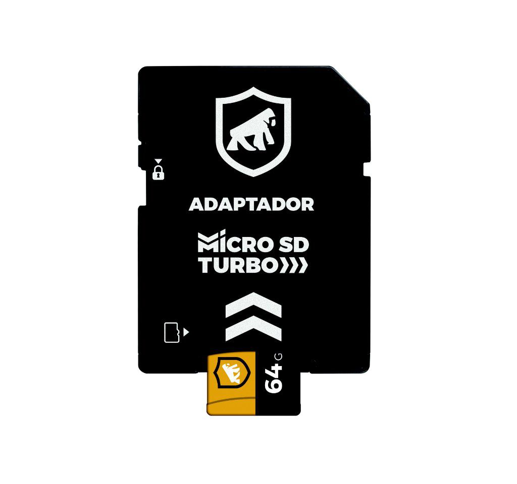Cartão de memória 64GB para GoPro + Adaptadores - Gshield
