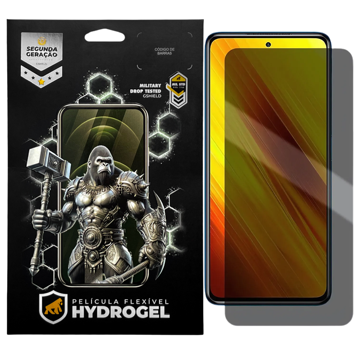 Película para Xiaomi Poco X3 / X3 Pro / X3 NFC - Privacidade Hydrogel - Gshield