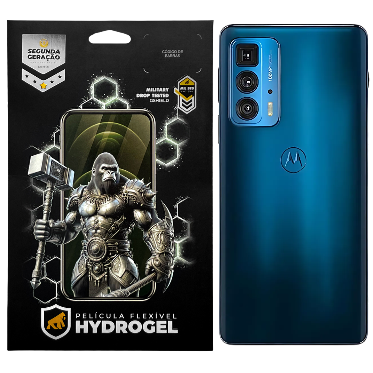 Película para Motorola Moto Edge 20 Pro - Traseira de Hydrogel - Gshield