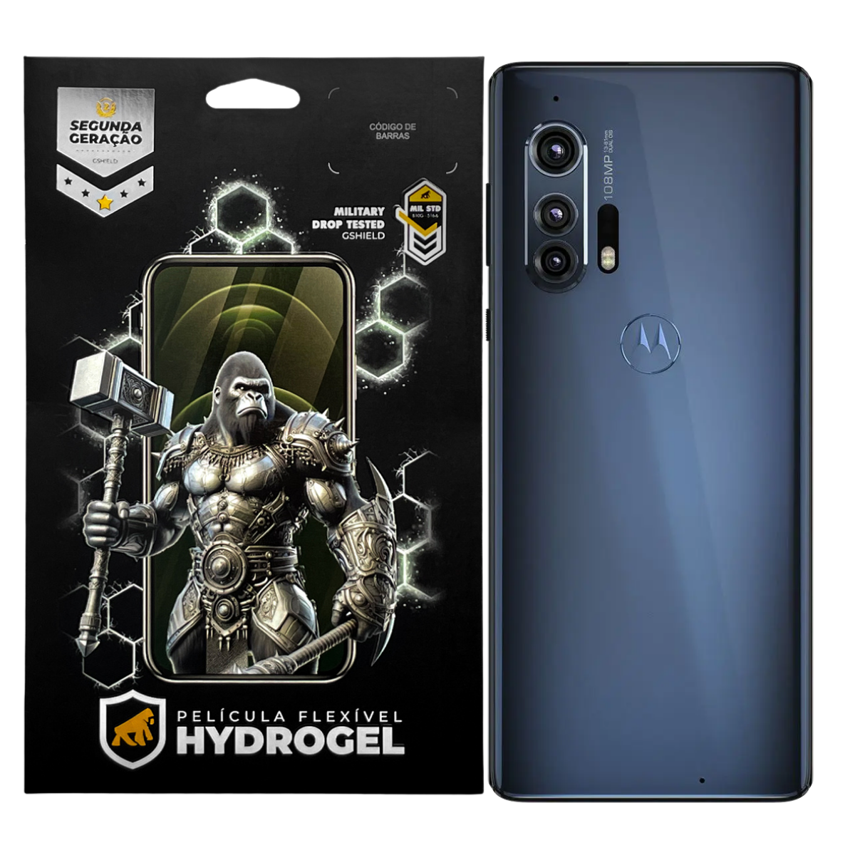 Película para Motorola Moto Edge Plus - Traseira de Hydrogel - Gshield