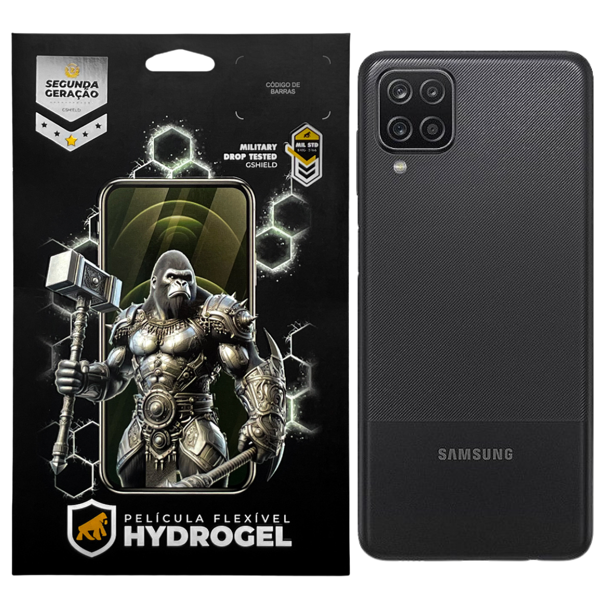 Película para Samsung Galaxy A12 - Traseira de Hydrogel - Gshield