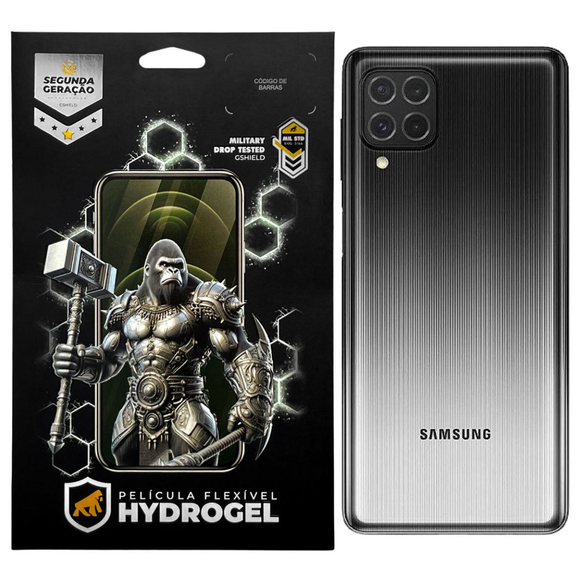 Película para Samsung Galaxy M62 - Traseira de Hydrogel - Gshield