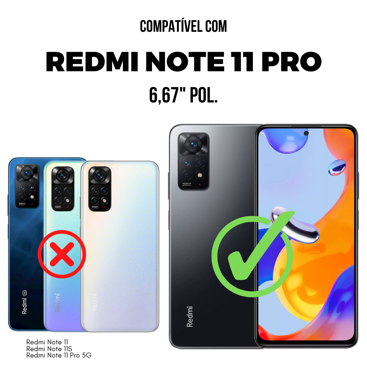 Película para Xiaomi Redmi Note 11 Pro - Traseira de Hydrogel - Gshield