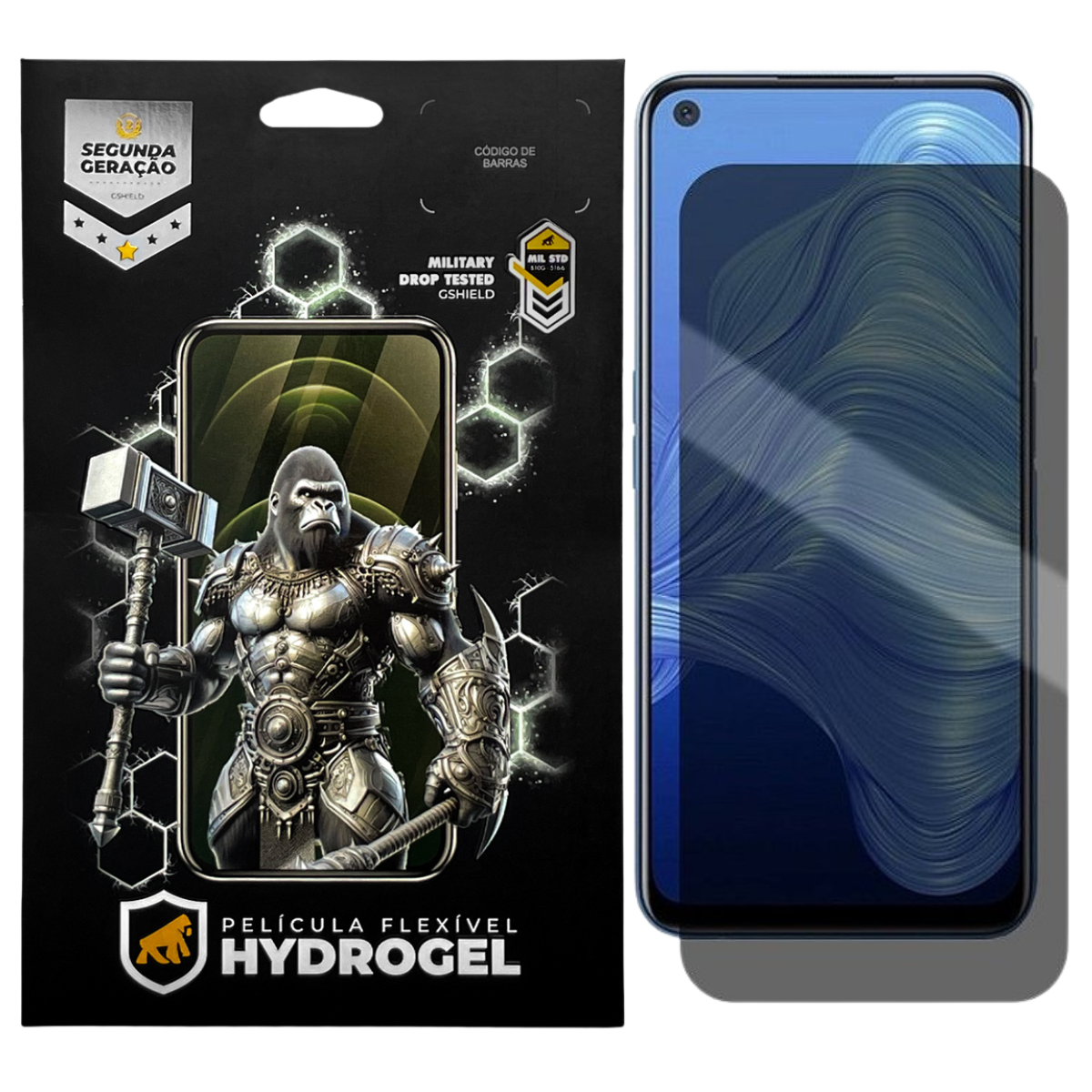 Película para Realme 7 5G - Privacidade Hydrogel - Gshield