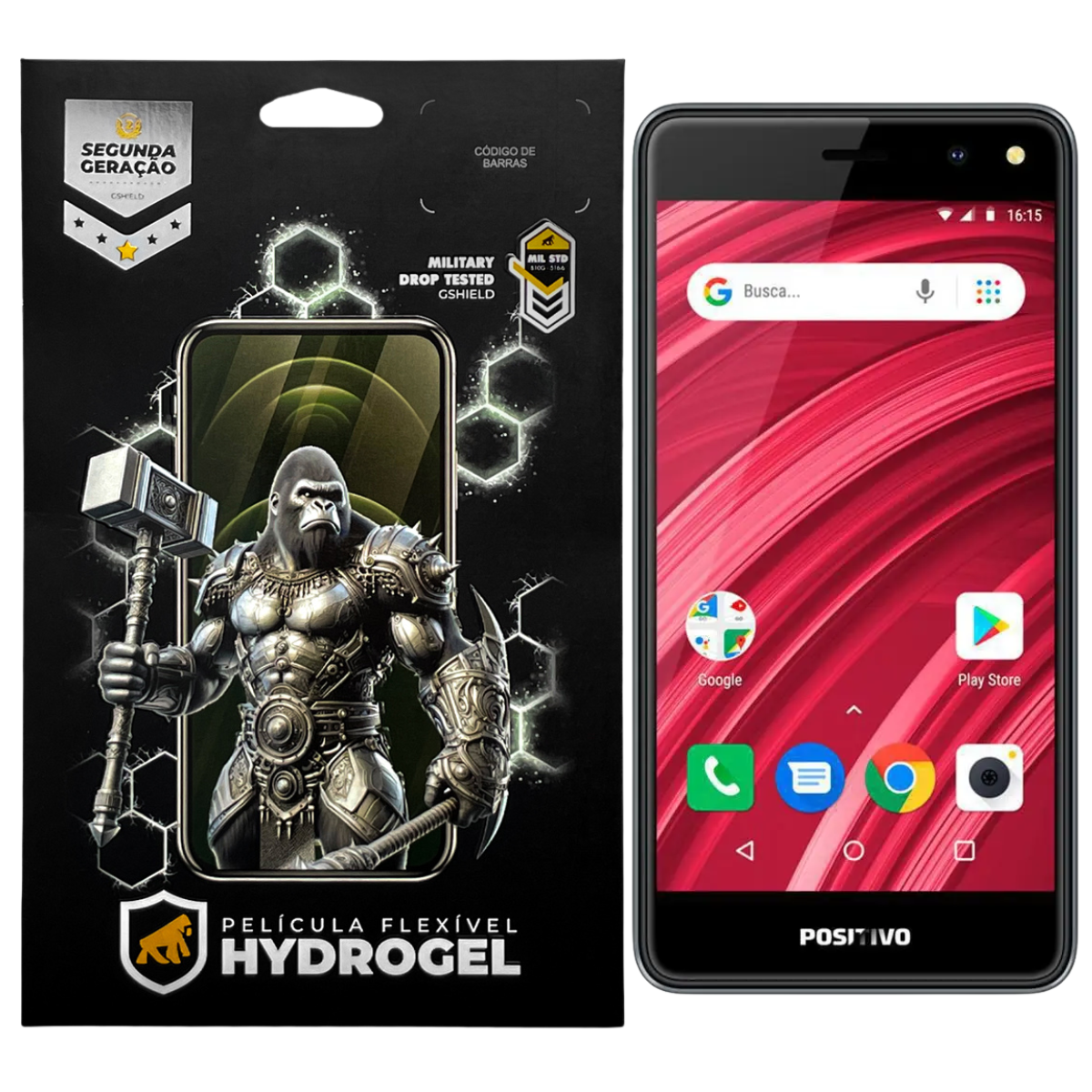 Película para Positivo Twist 2 Fit - Hydrogel HD - Gshield