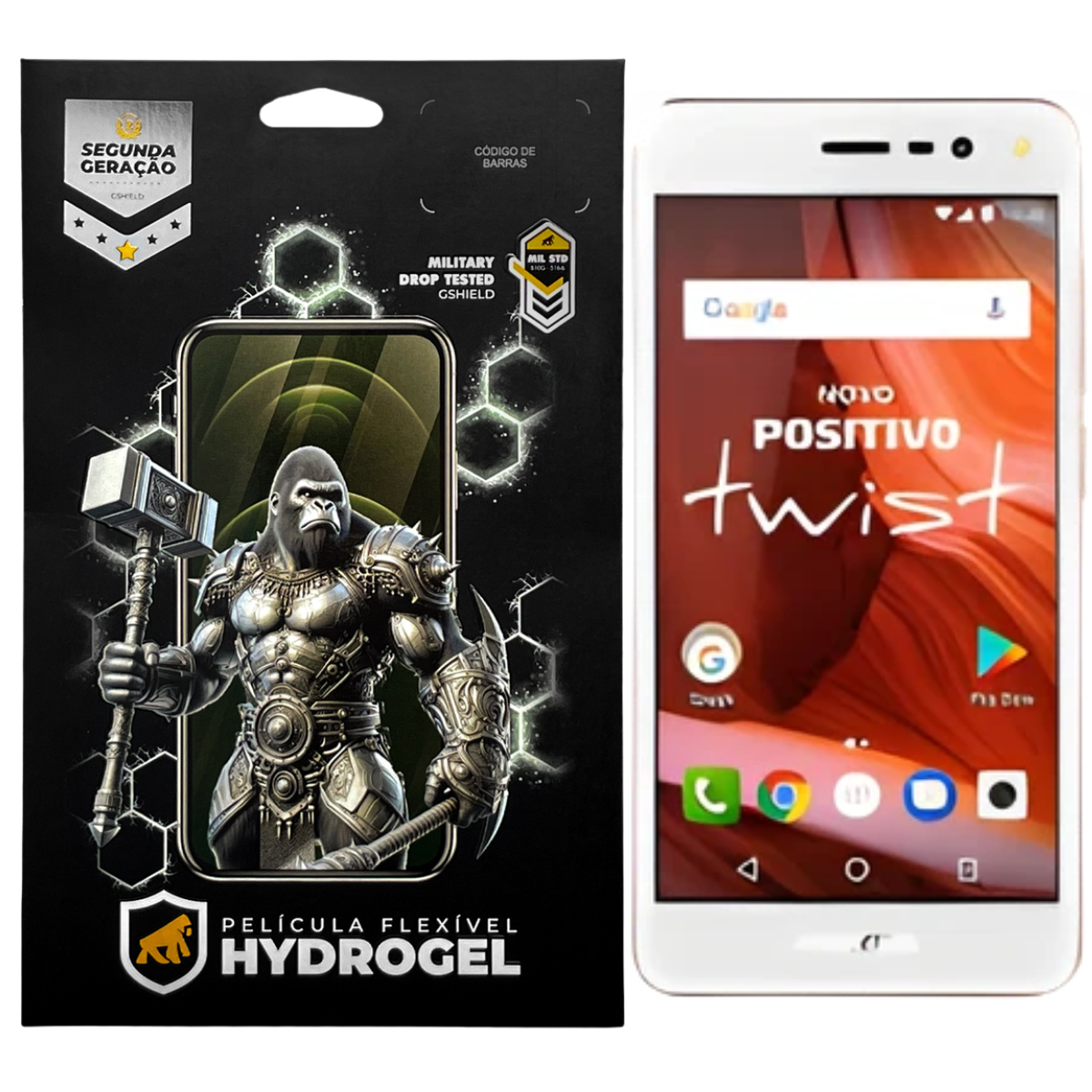 Película para Positivo Twist S511 - Hydrogel HD - Gshield