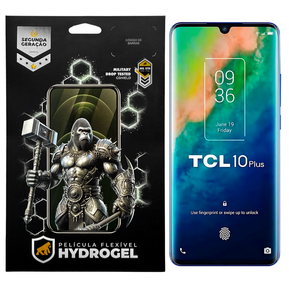 Película para TCL 10 Plus - Hydrogel HD - Gshield