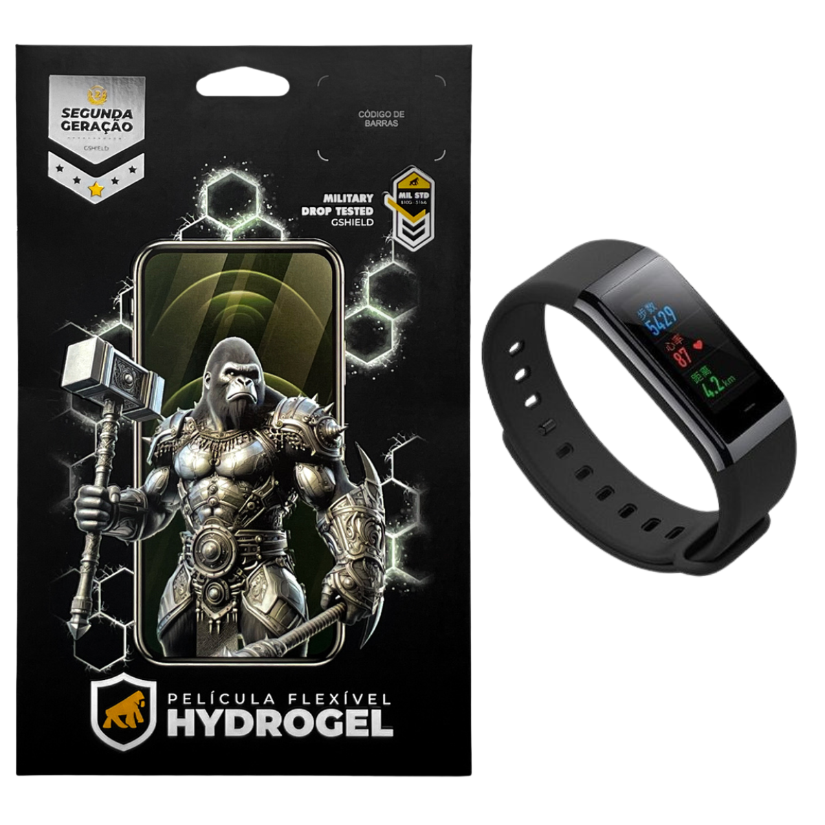 Película para Amazfit Cor Band - Hydrogel HD 6 Unidades - Gshield