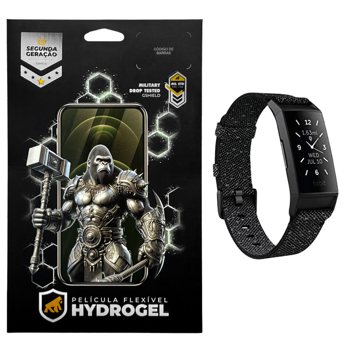 Película para Fitbit Charge 4 - Hydrogel HD - Gshield