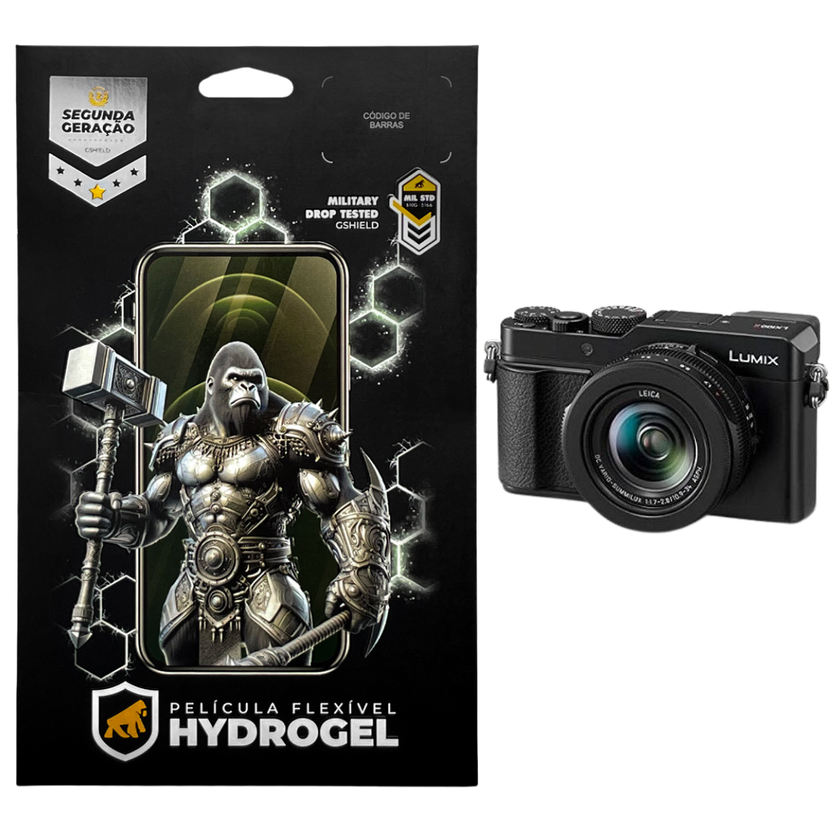 Película para LUMIX DC-LX100M2 - Hydrogel HD - Gshield