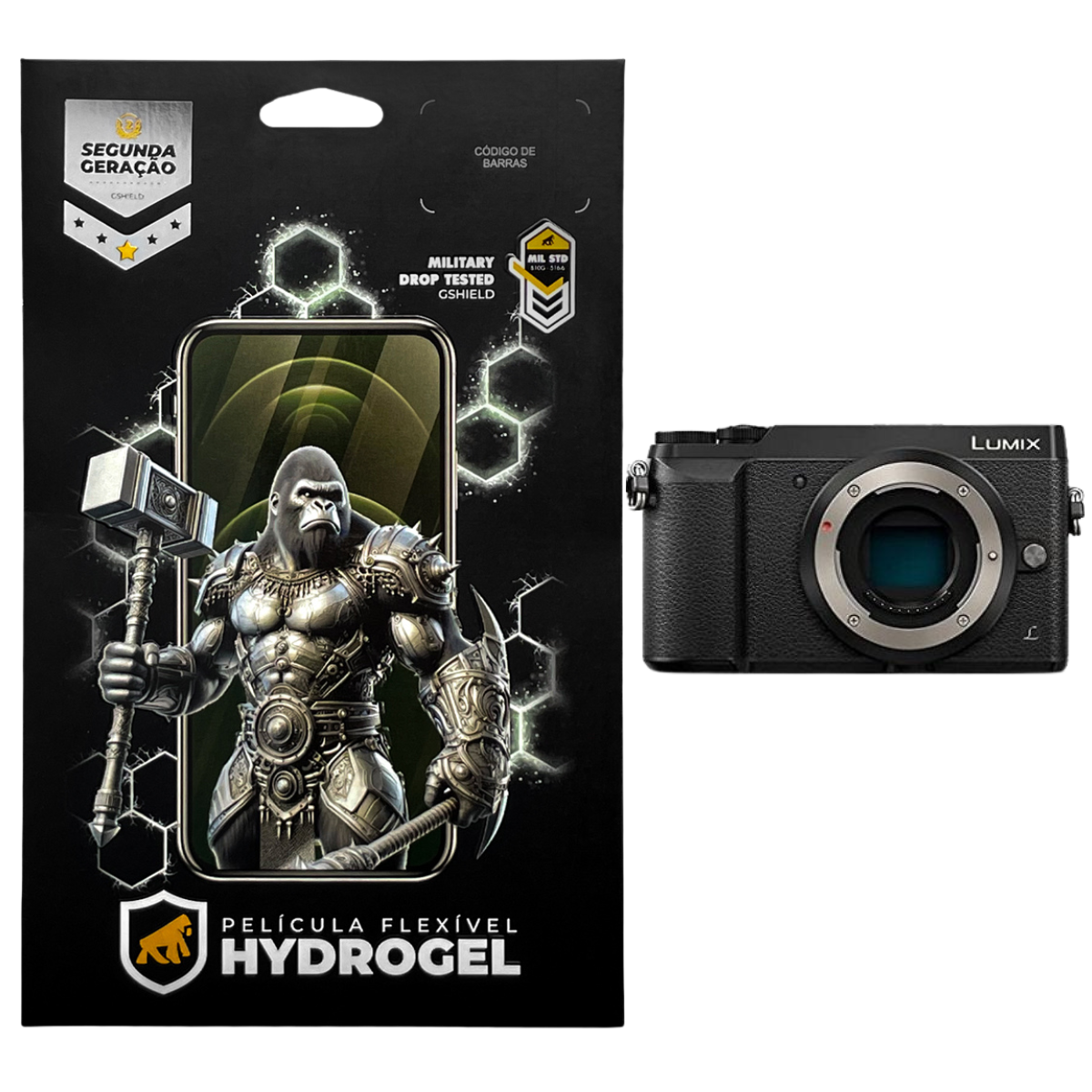 Película para Panasonic LUMIX-GX85 - Hydrogel HD - Gshield