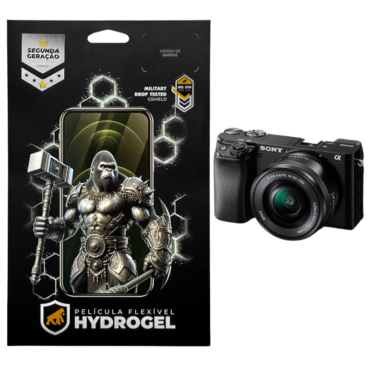 Película para Sony Alpha 6100 - Hydrogel HD - Gshield