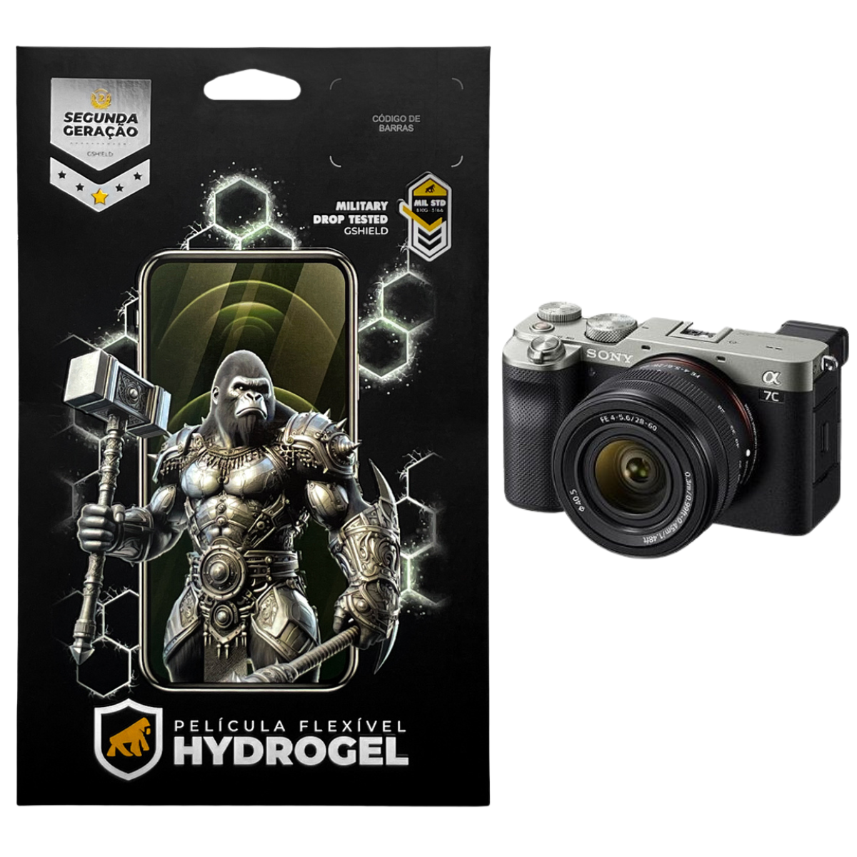 Película para Sony Alpha 7c - Hydrogel HD - Gshield