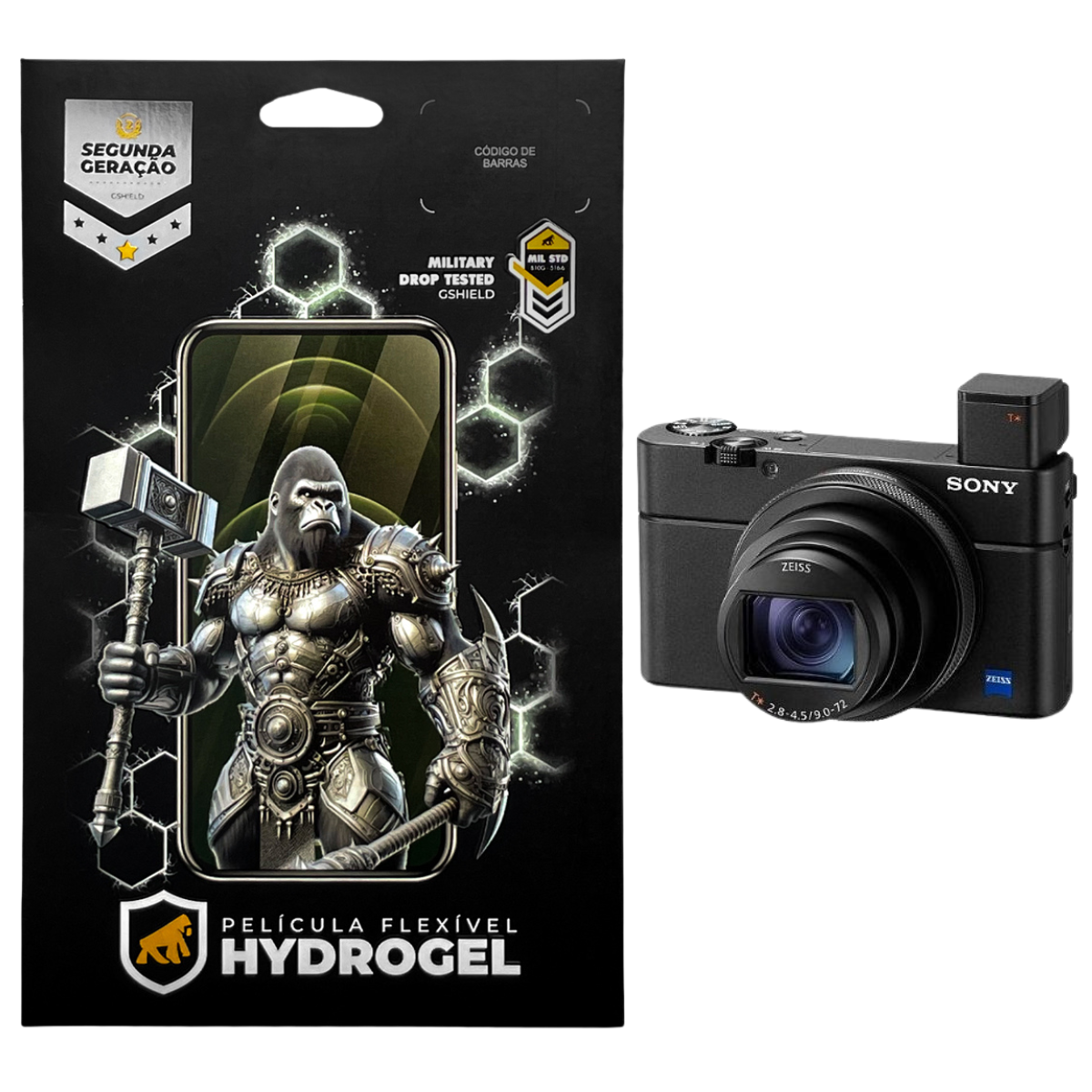 Película para Sony RX100 VII - Hydrogel HD - Gshield
