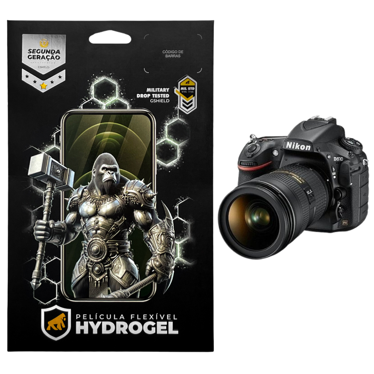 Película para Nikon D810 - Hydrogel HD - Gshield