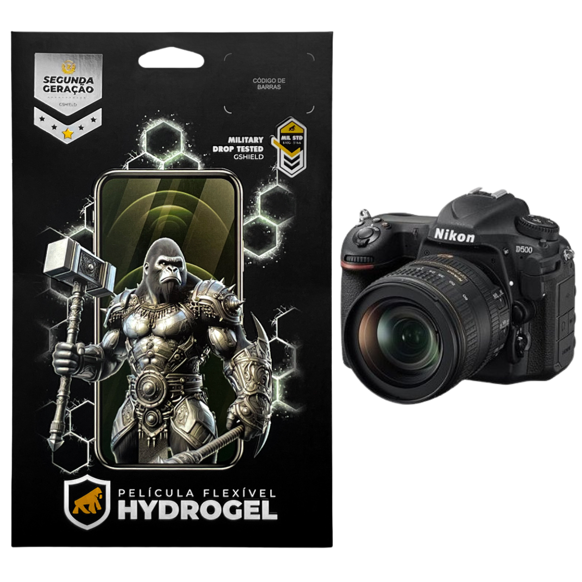 Película para Nikon D500 - Hydrogel HD - Gshield