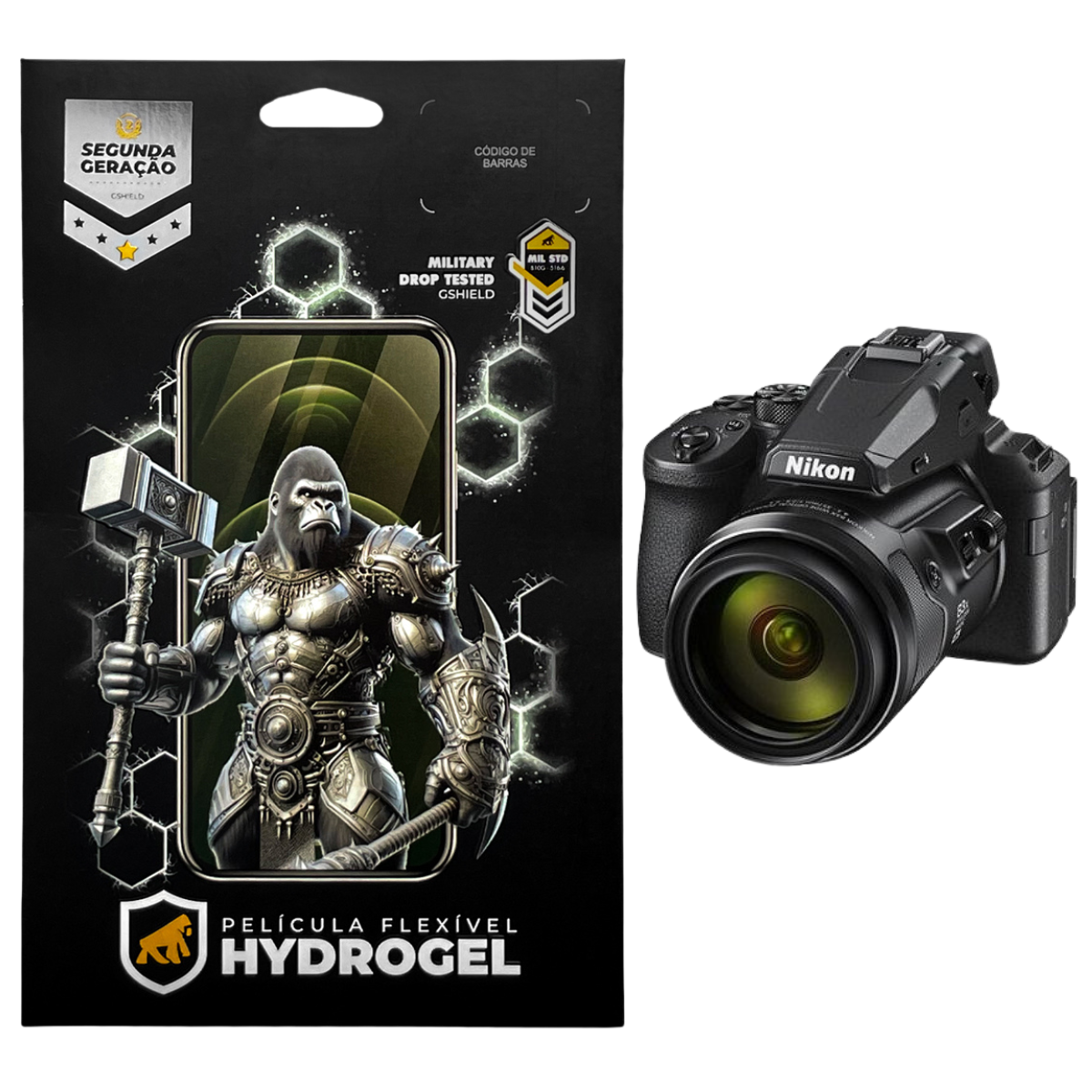 Película para Nikon Coolpix P950 - Hydrogel HD - Gshield